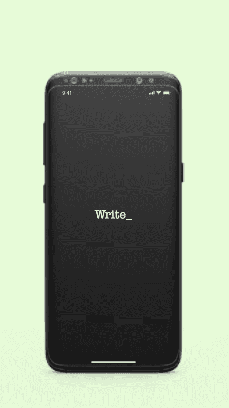 Write - Daily Note Organizer Android screenshot 1