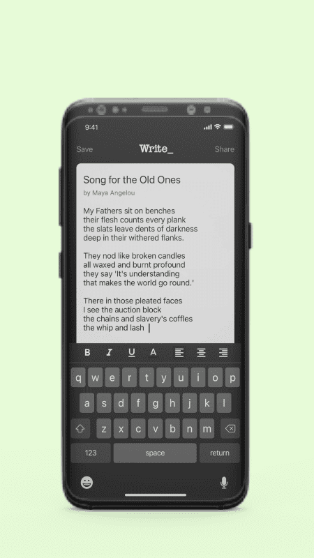 Write - Daily Note Organizer Android screenshot 3