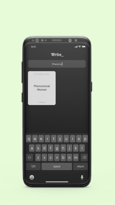 Write - Daily Note Organizer Android screenshot 7