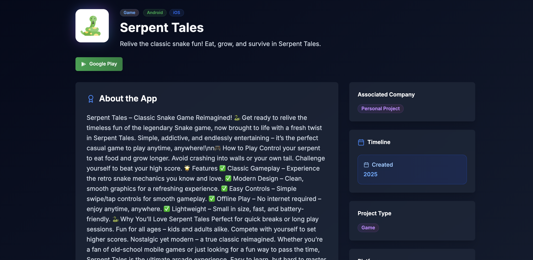 Serpent Tales