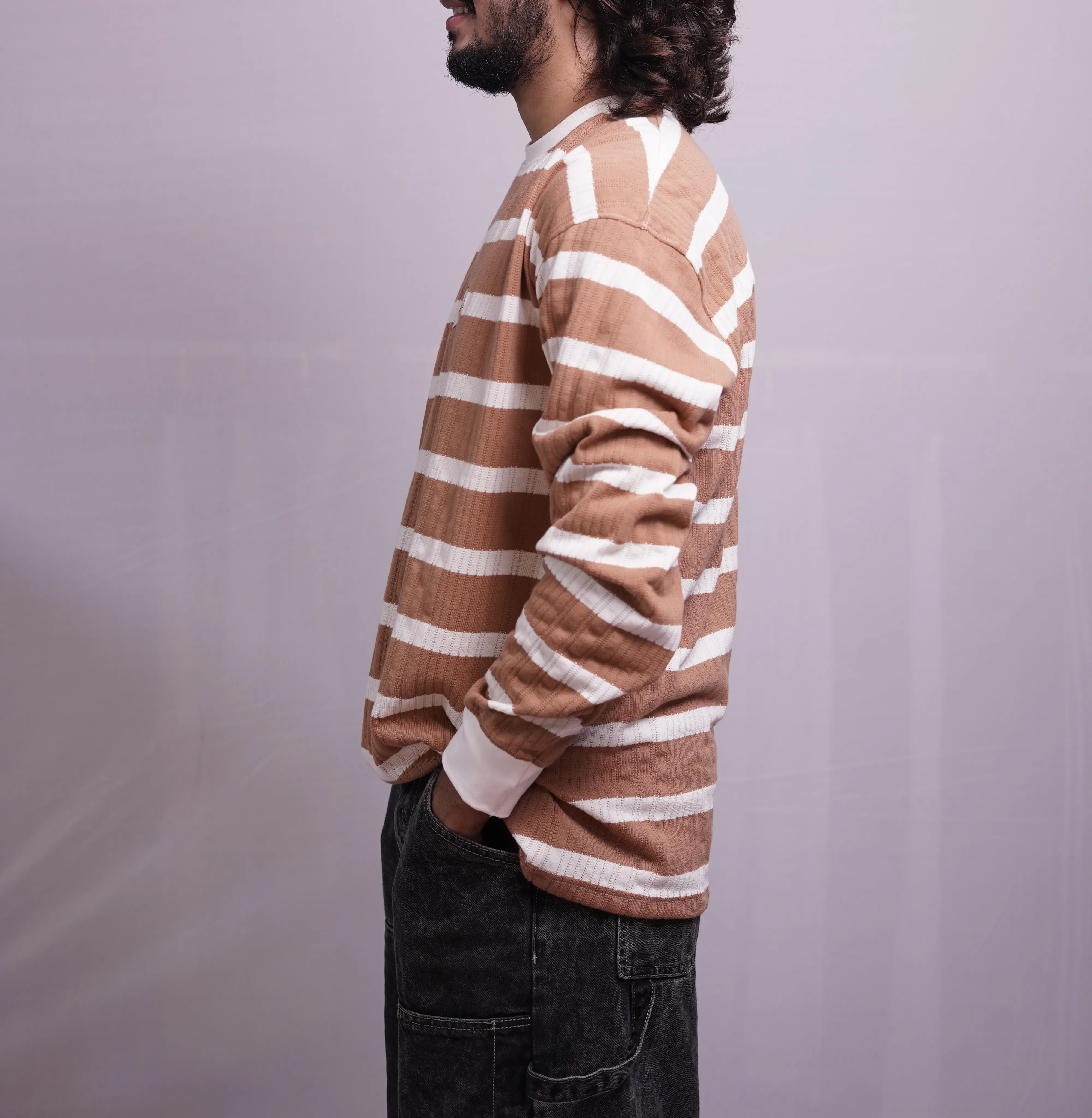 RUST ORANGE FULLSLEEVE TEES, photo 3 of 4