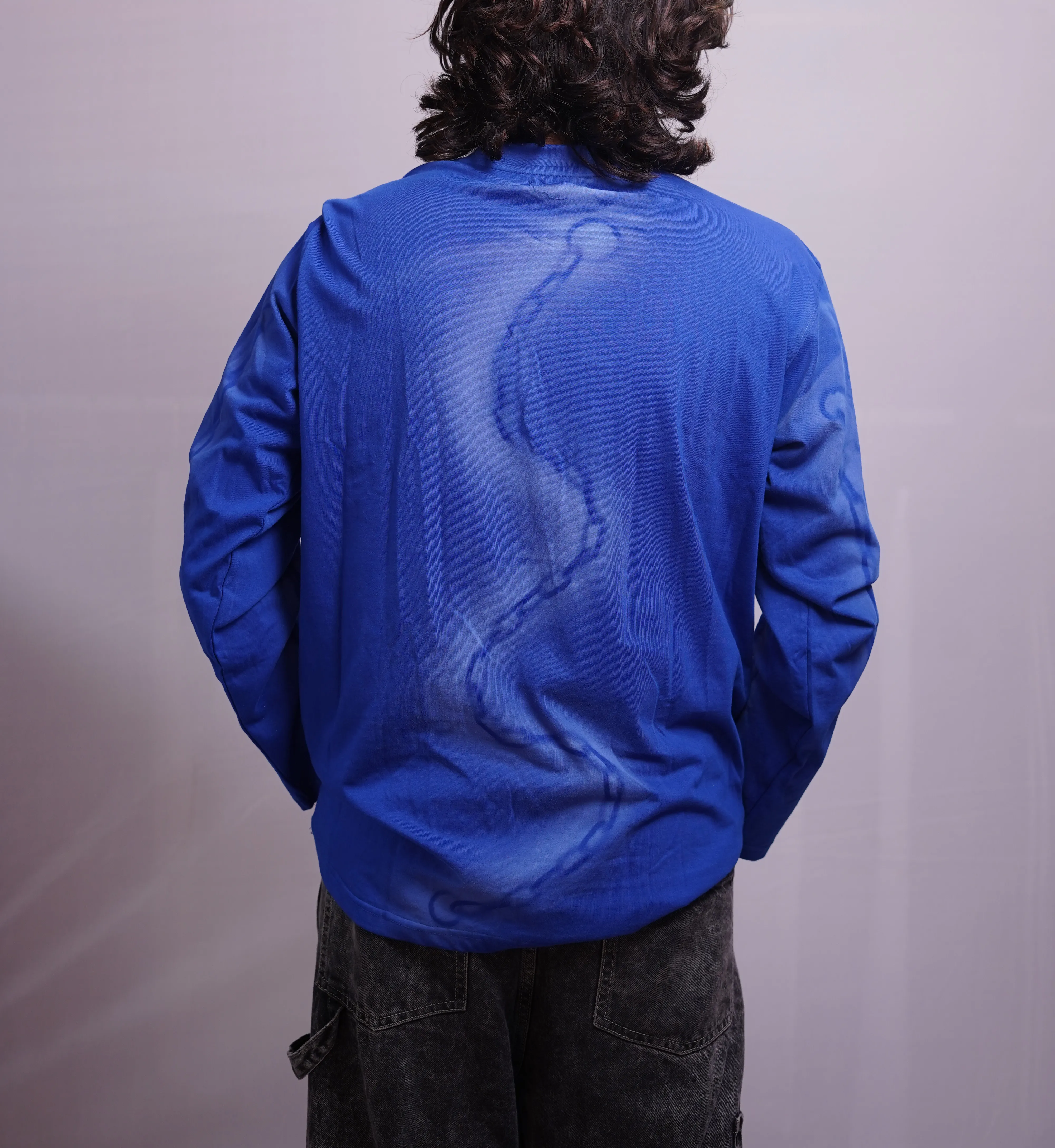 BLUE CHAIN WASH FULLSLEEVE TEES, photo 4 of 4