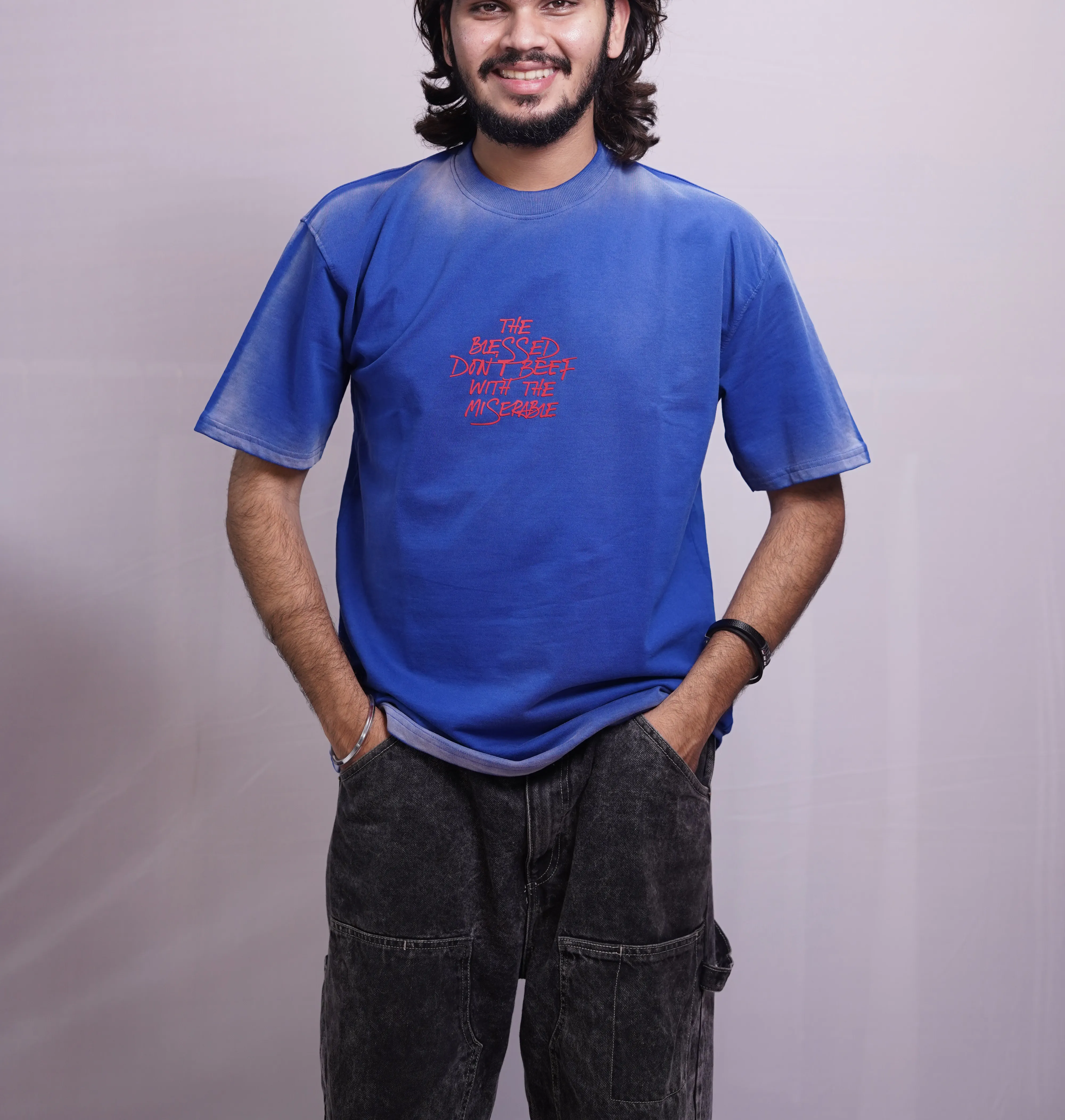 praise the lord washed tshirt, photo 1 of 4