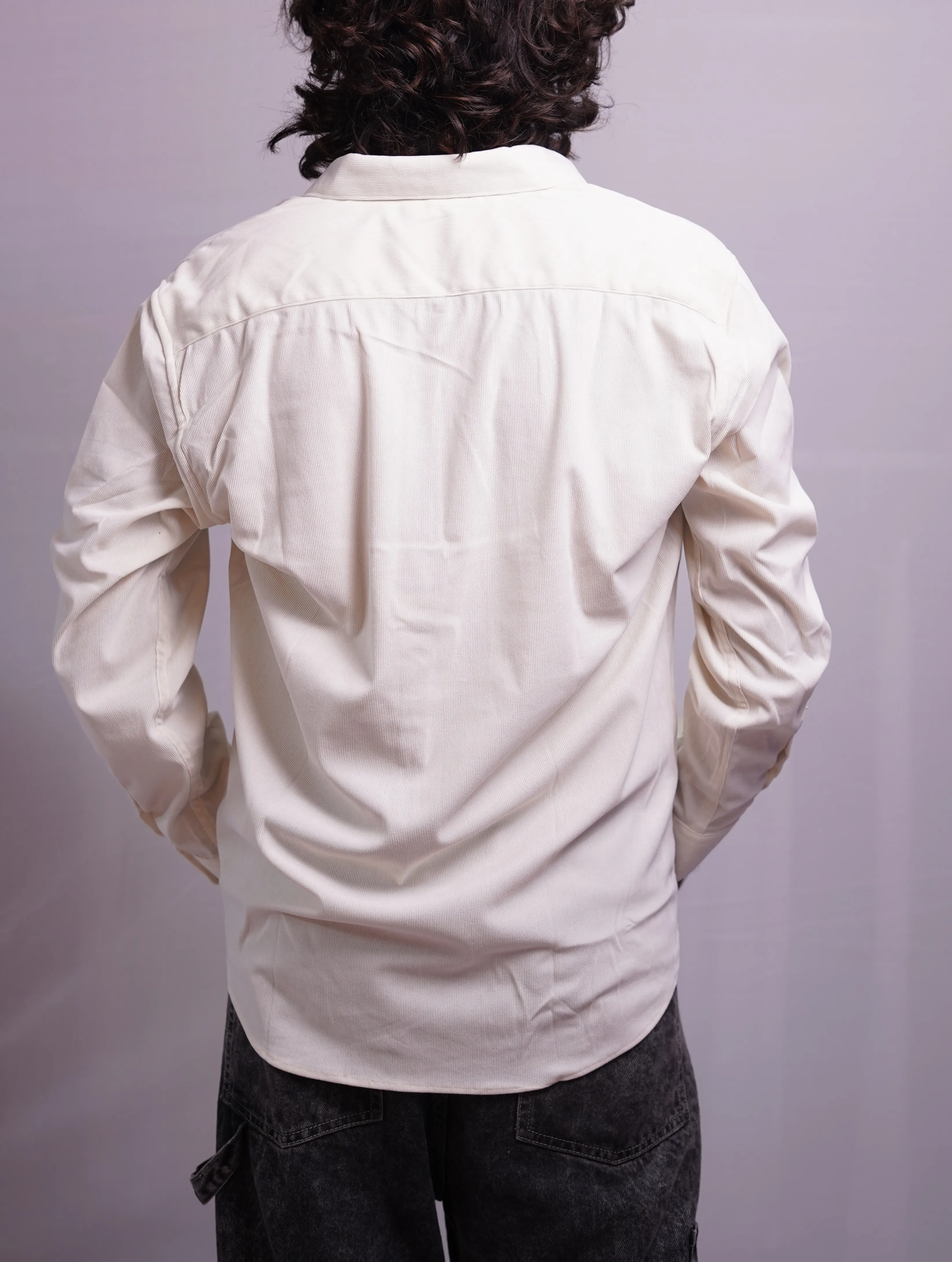 WHITE CODROY SHIRT, photo 3 of 4