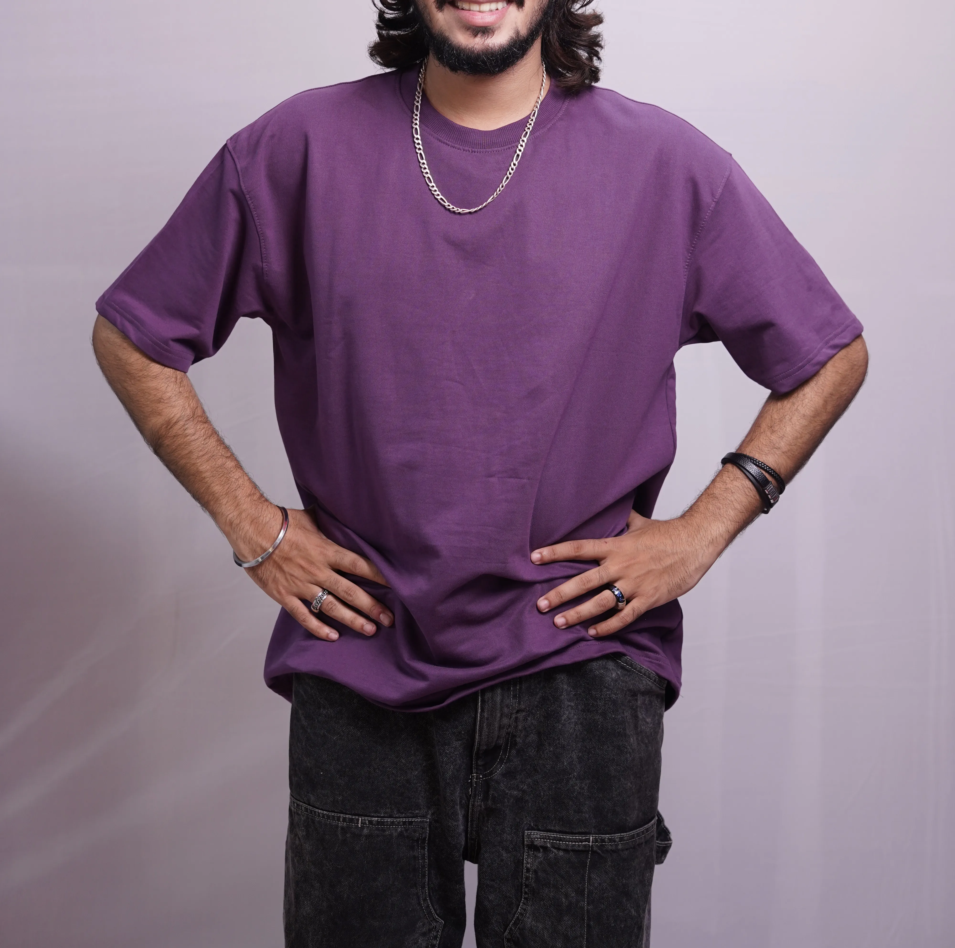 VIOLET PLAIN OVERSIZED, photo 3 of 3