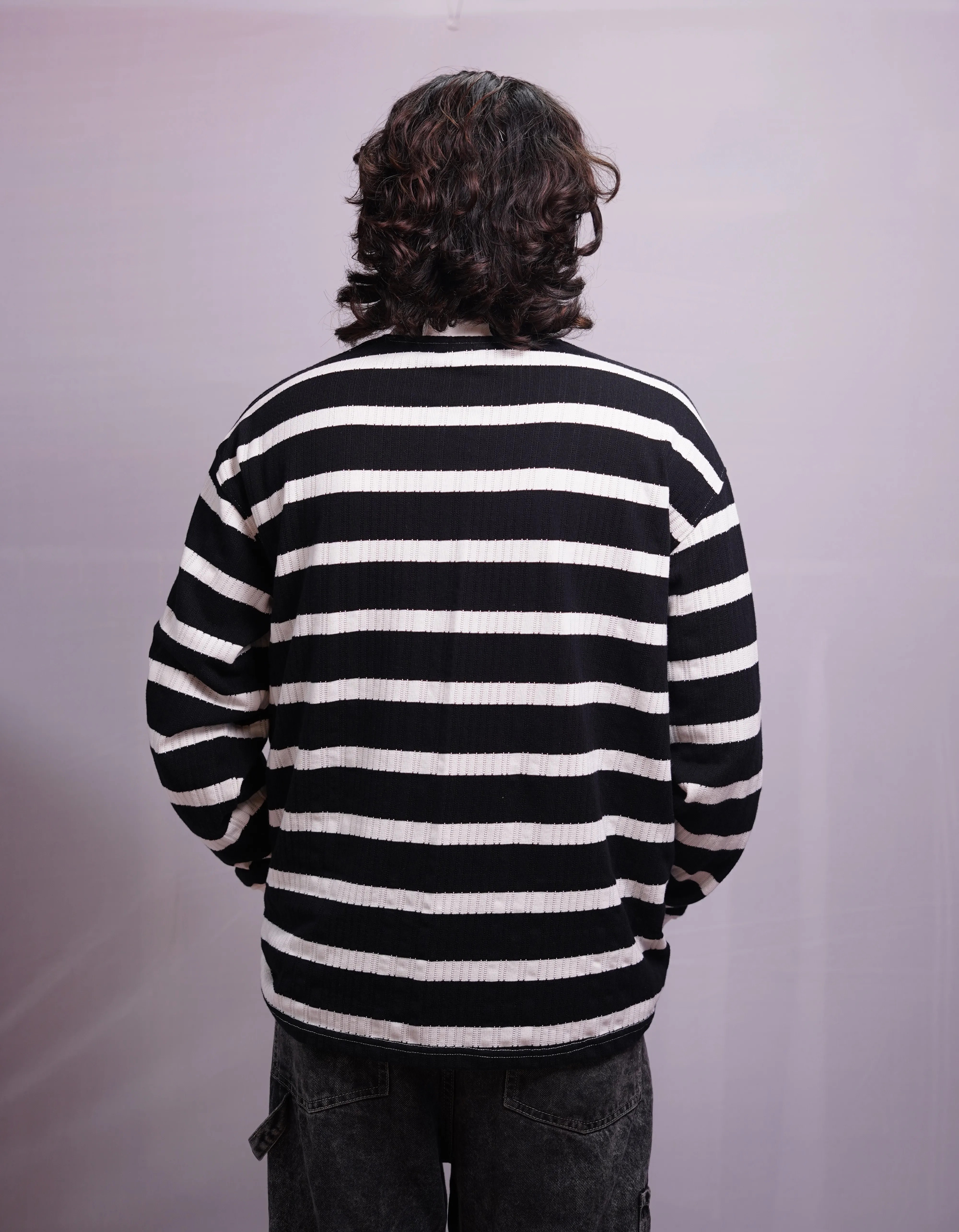 ZET BLACK FULLSLEEVE TEES, photo 3 of 4