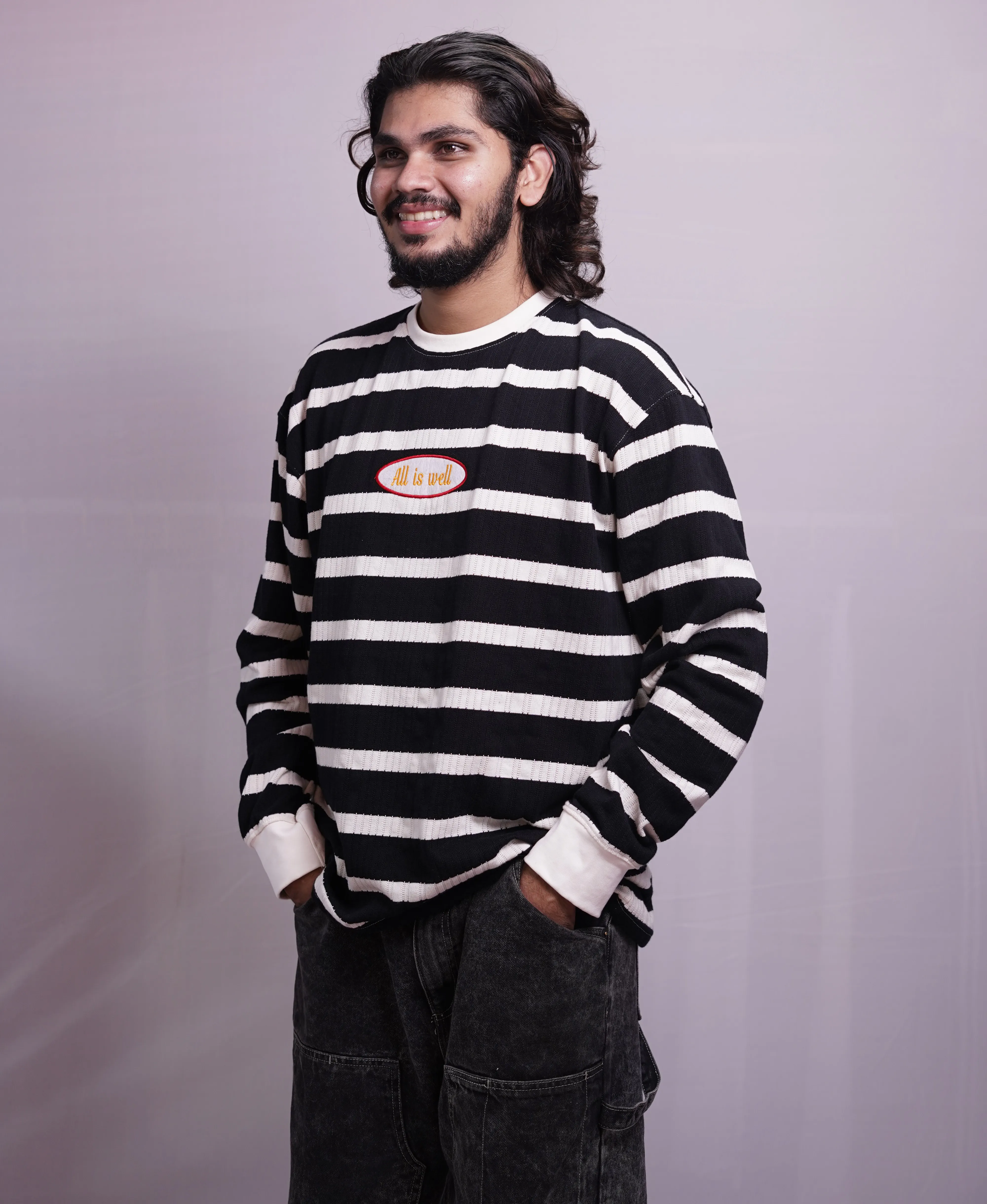 ZET BLACK FULLSLEEVE TEES, photo 1 of 4