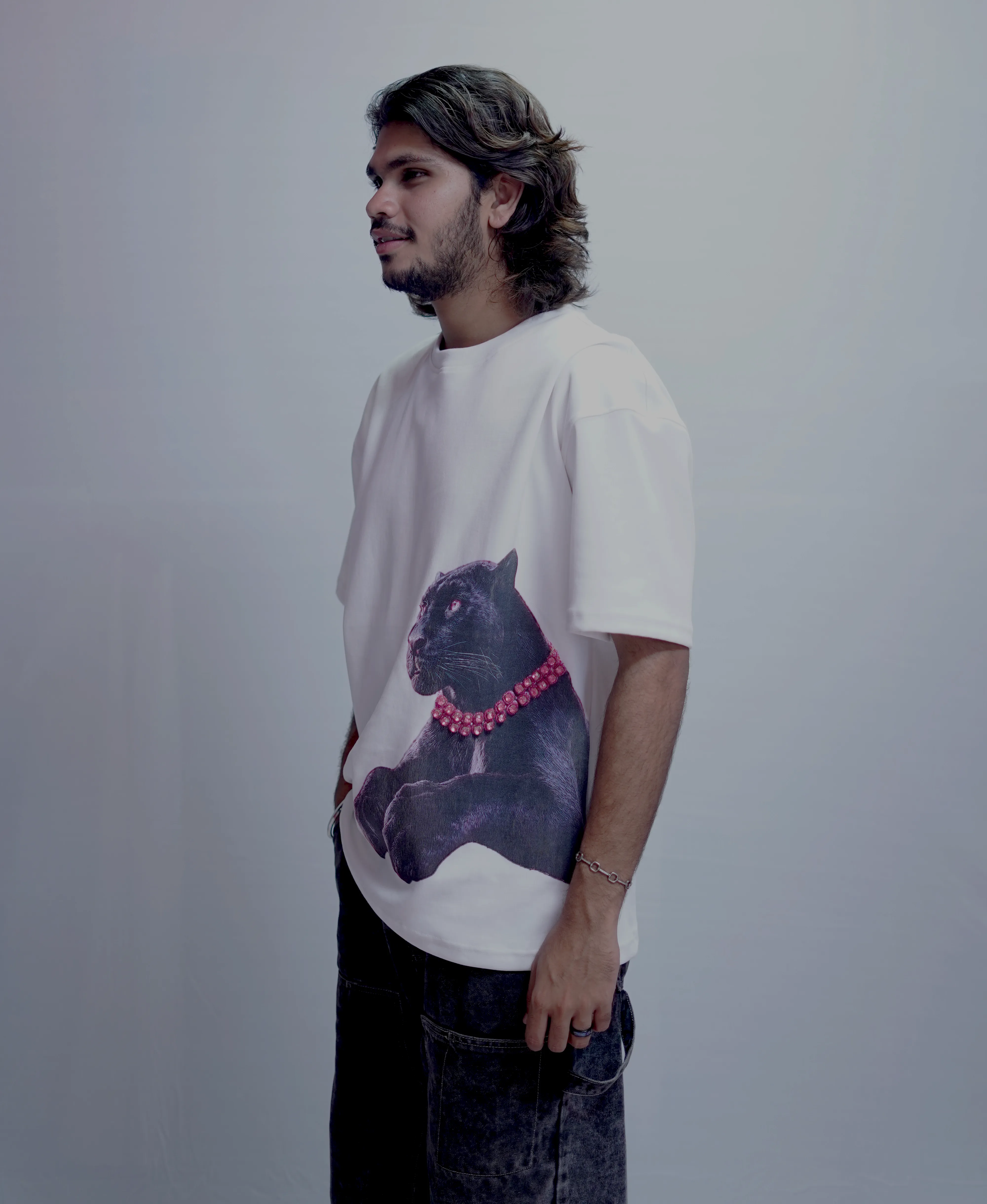 PANTHER WHITE AARI TEES