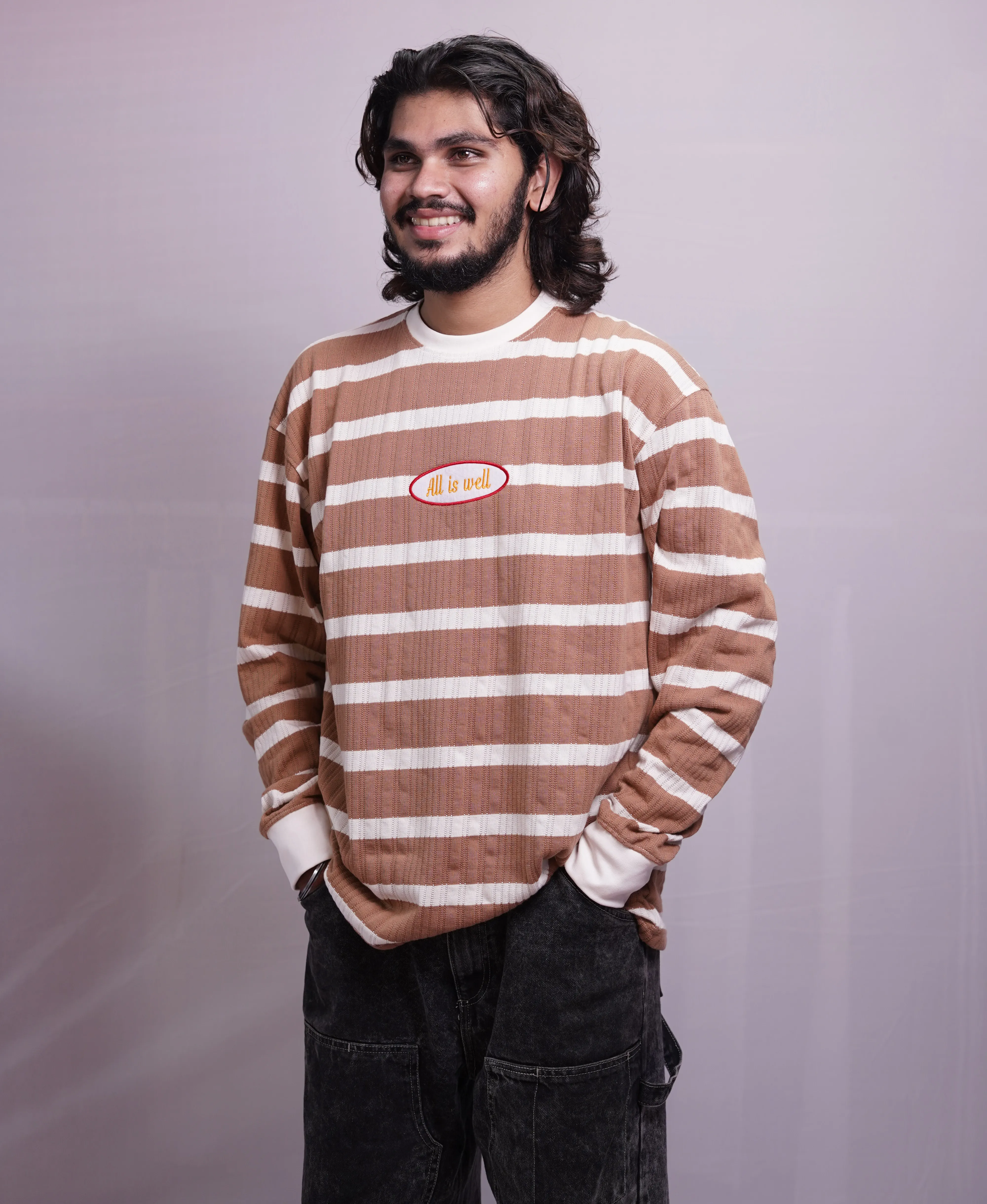 RUST ORANGE FULLSLEEVE TEES, photo 2 of 4