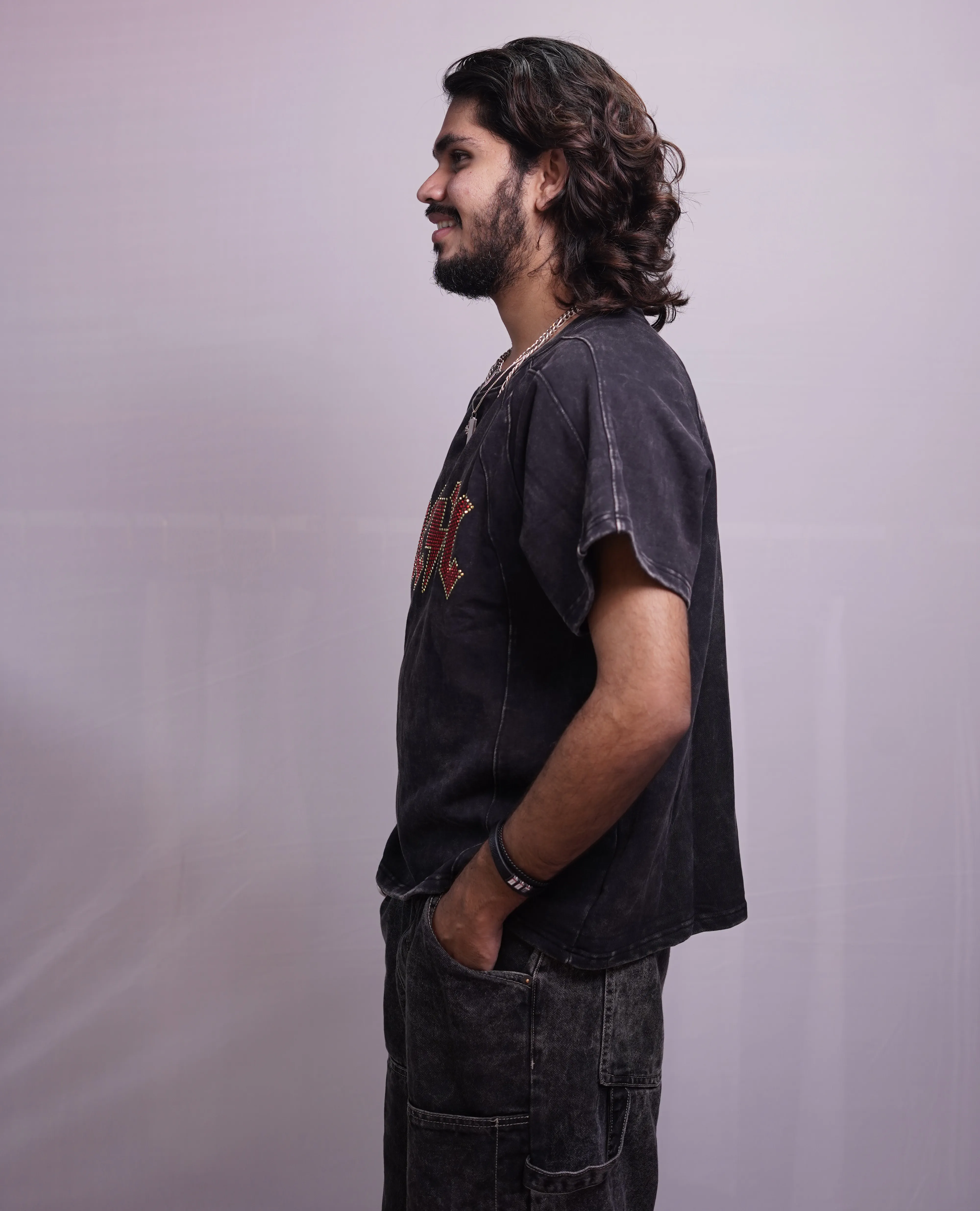 ACDC ACID WASHED TSHIRT, photo 2 of 3