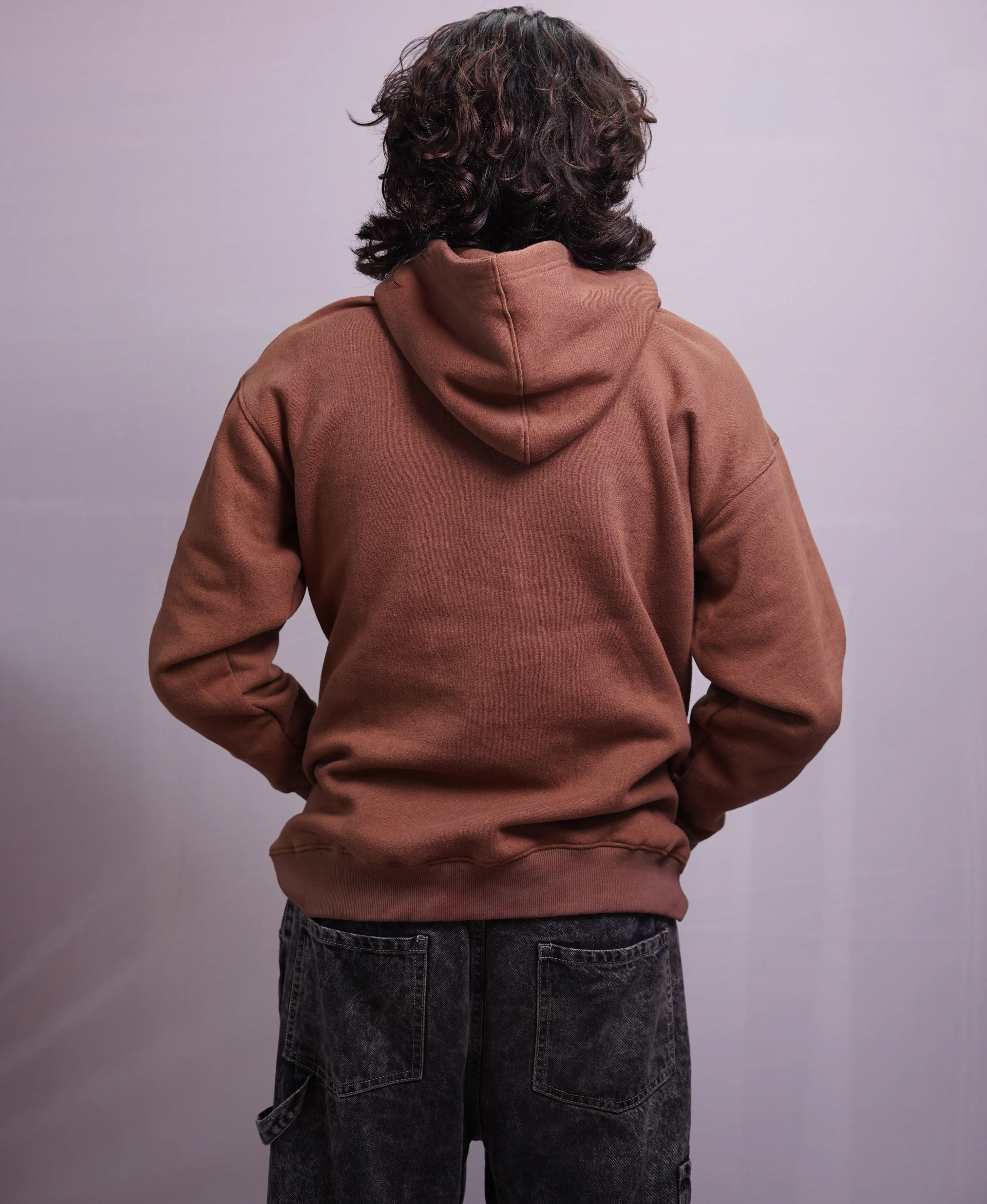 caramel oversized hoodie, photo 3 of 4