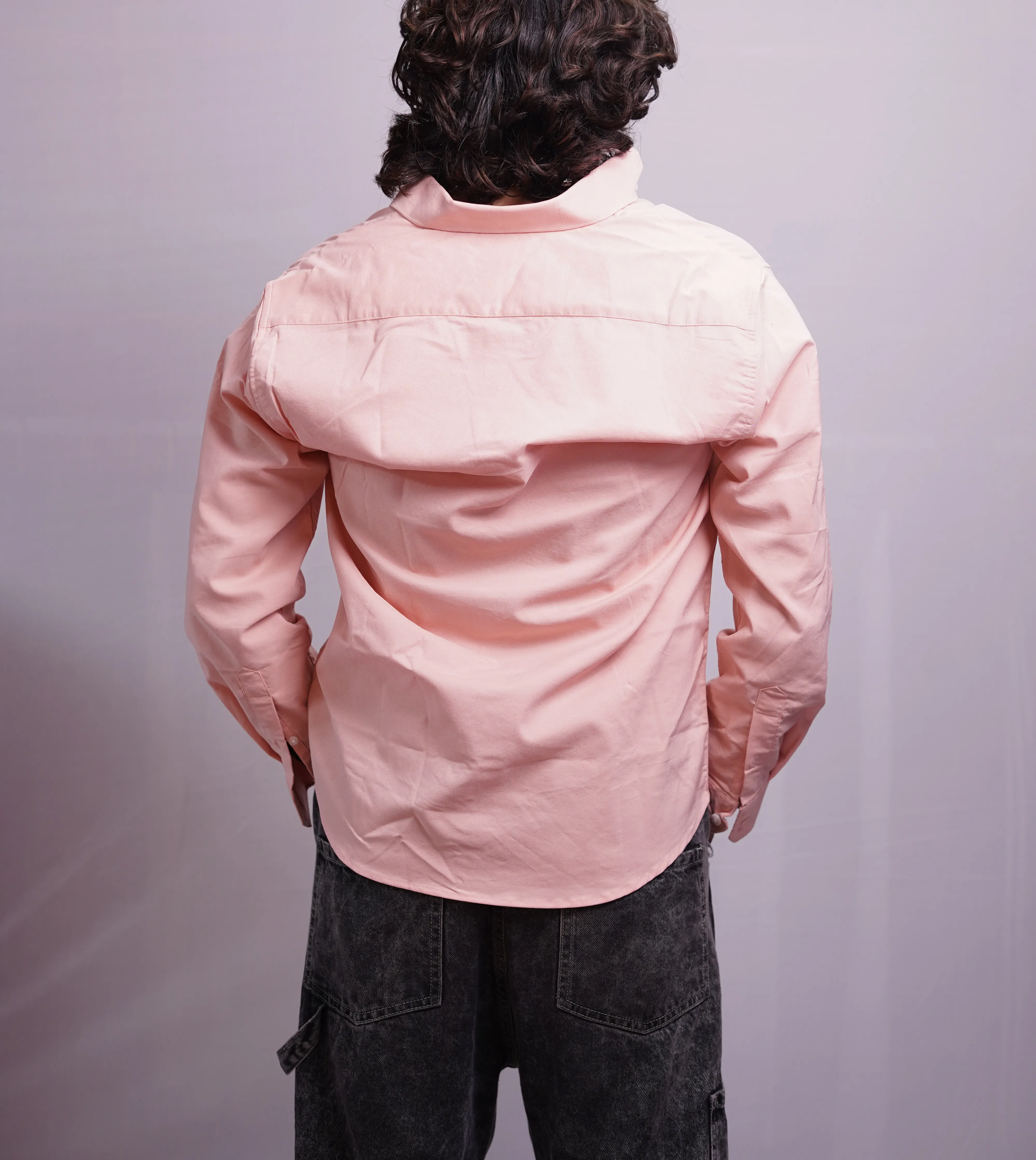PINK LINEN PLAIN SHIRT, photo 4 of 4