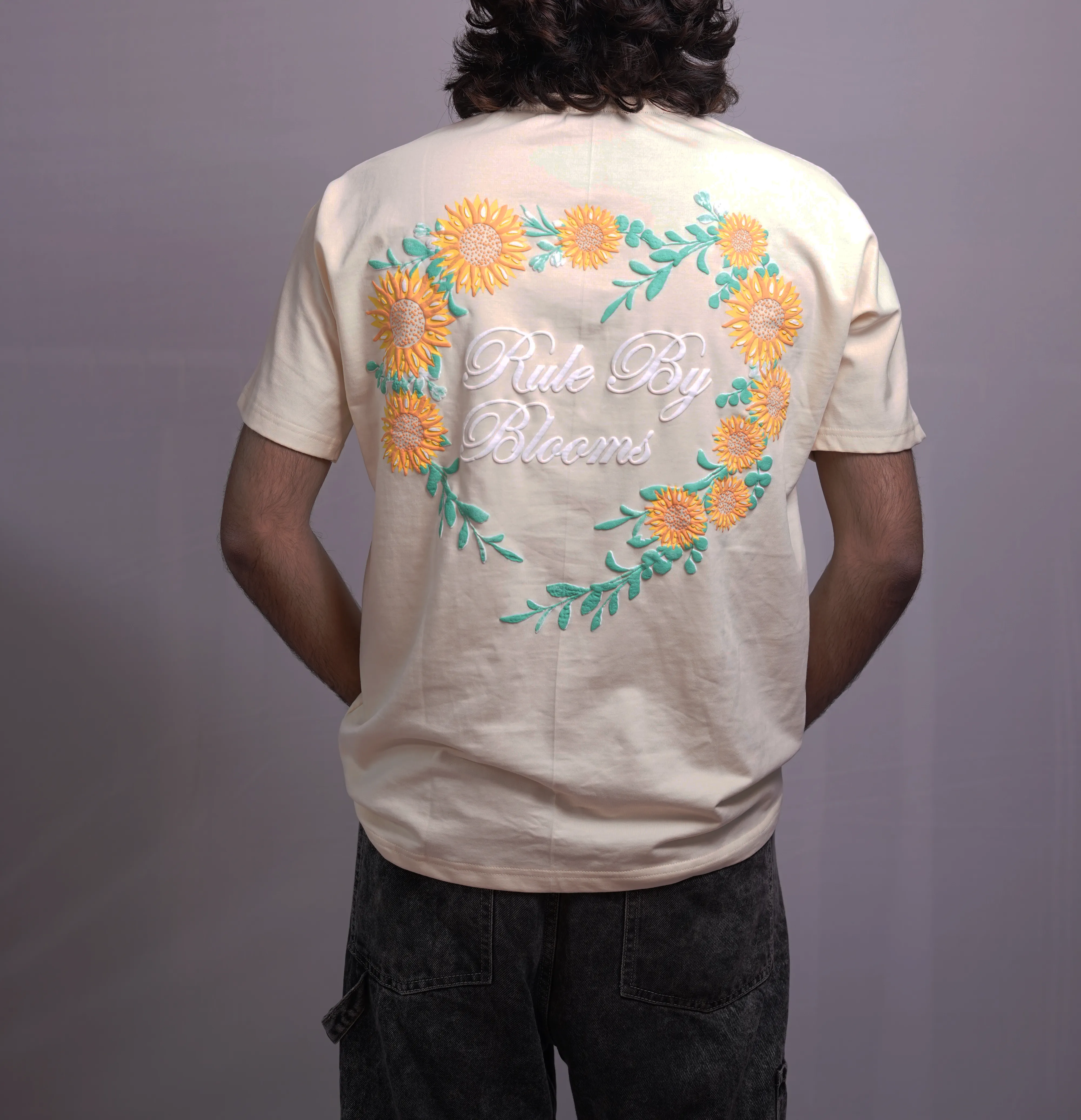 BLOOM BEIGE TSHIRT, photo 2 of 3