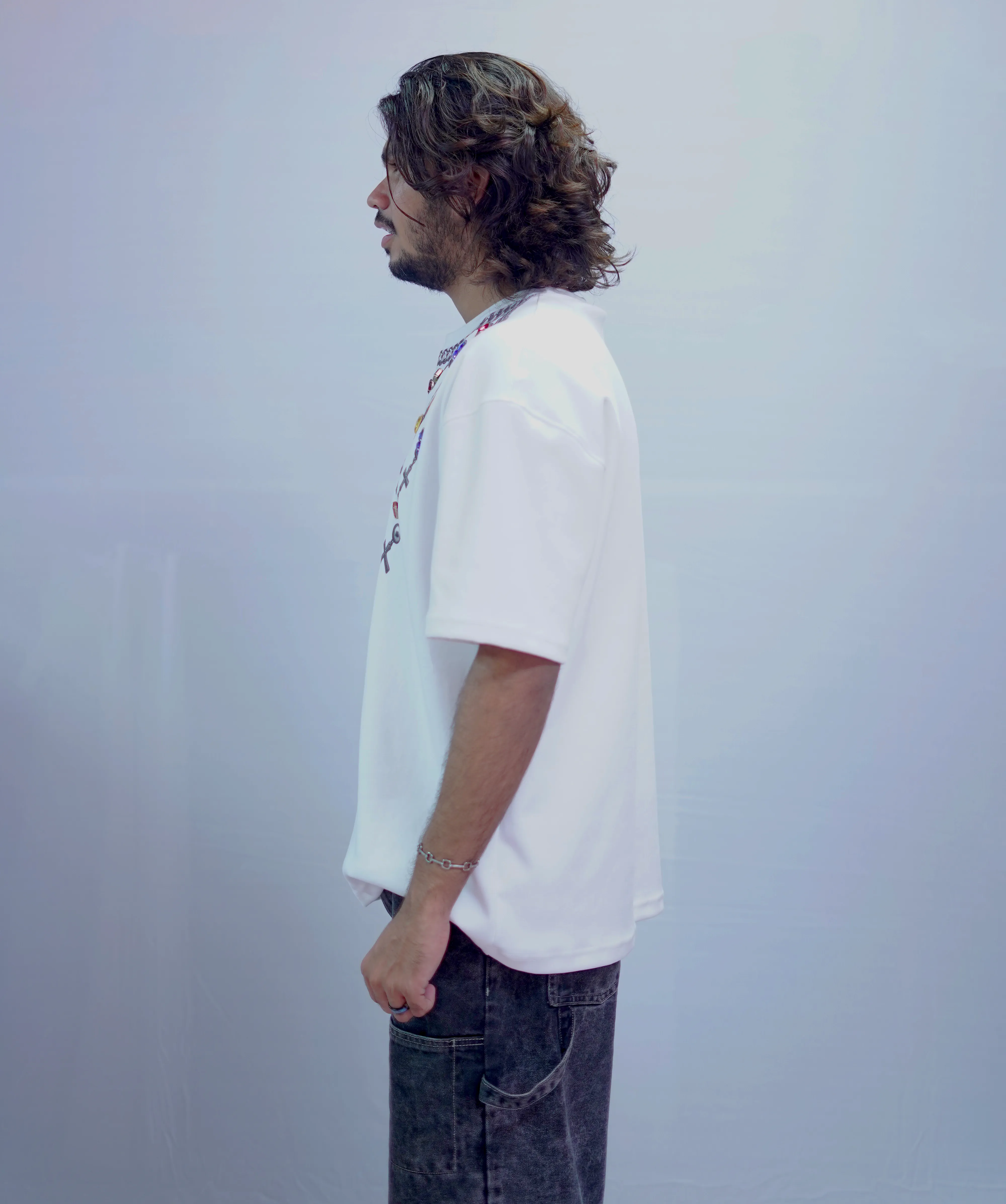 CHROMEHEART WHITE AARI TEES
