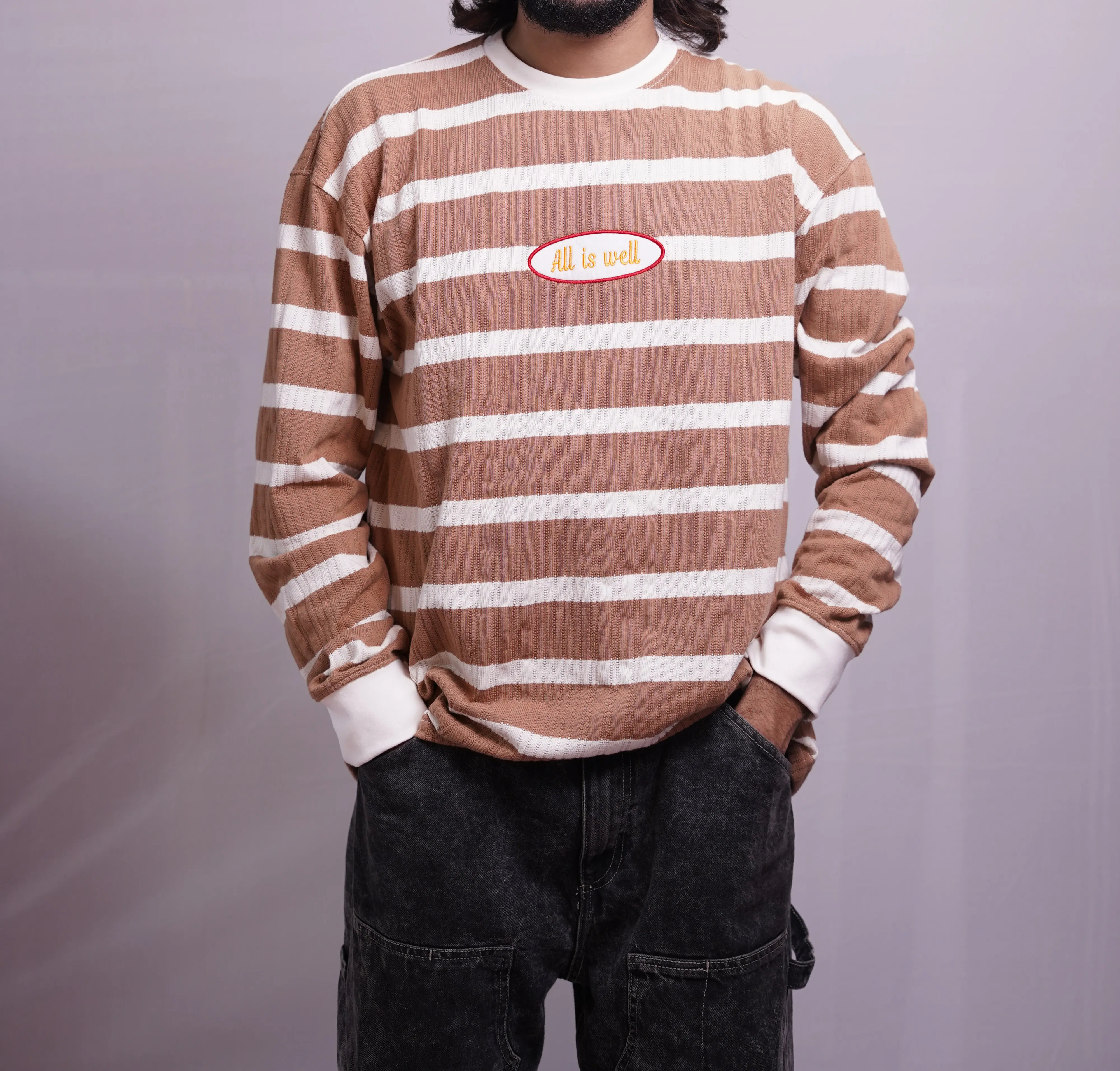RUST ORANGE FULLSLEEVE TEES, photo 1 of 4