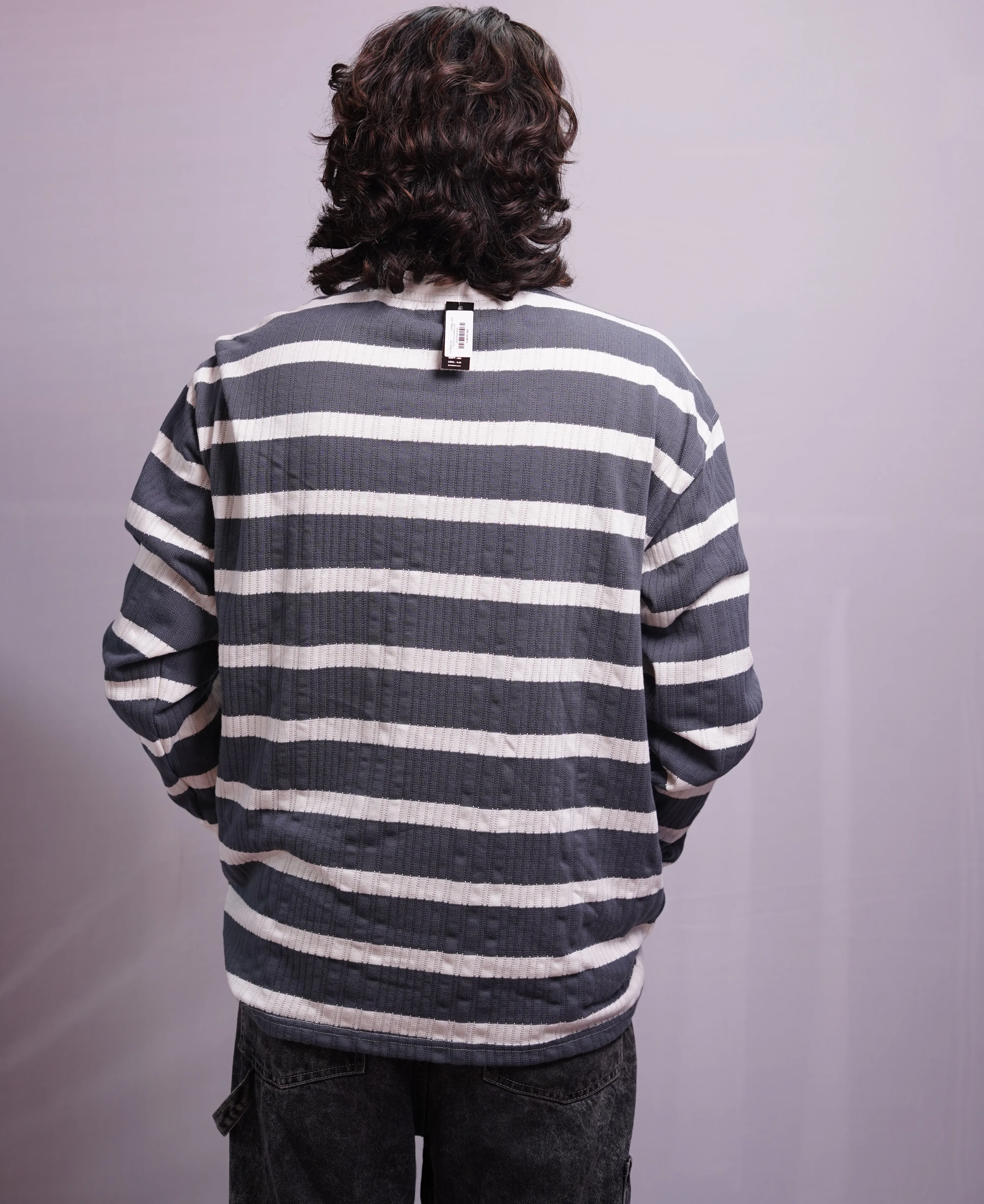 CHARCOAL GREY FULLSLEEVE TEES, photo 3 of 5