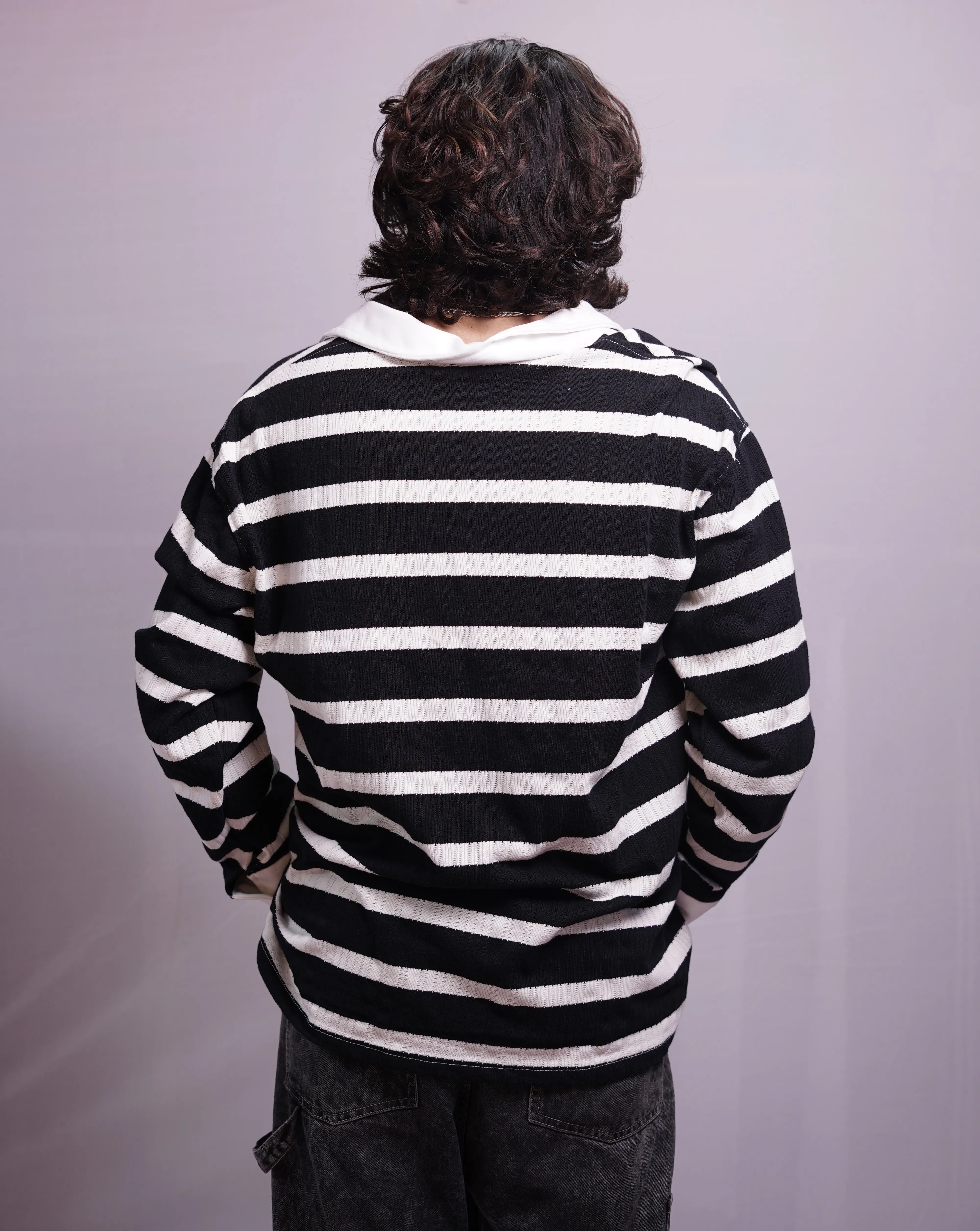 JET BLACK COLLAR FULLSLEEVE TEES, photo 4 of 4