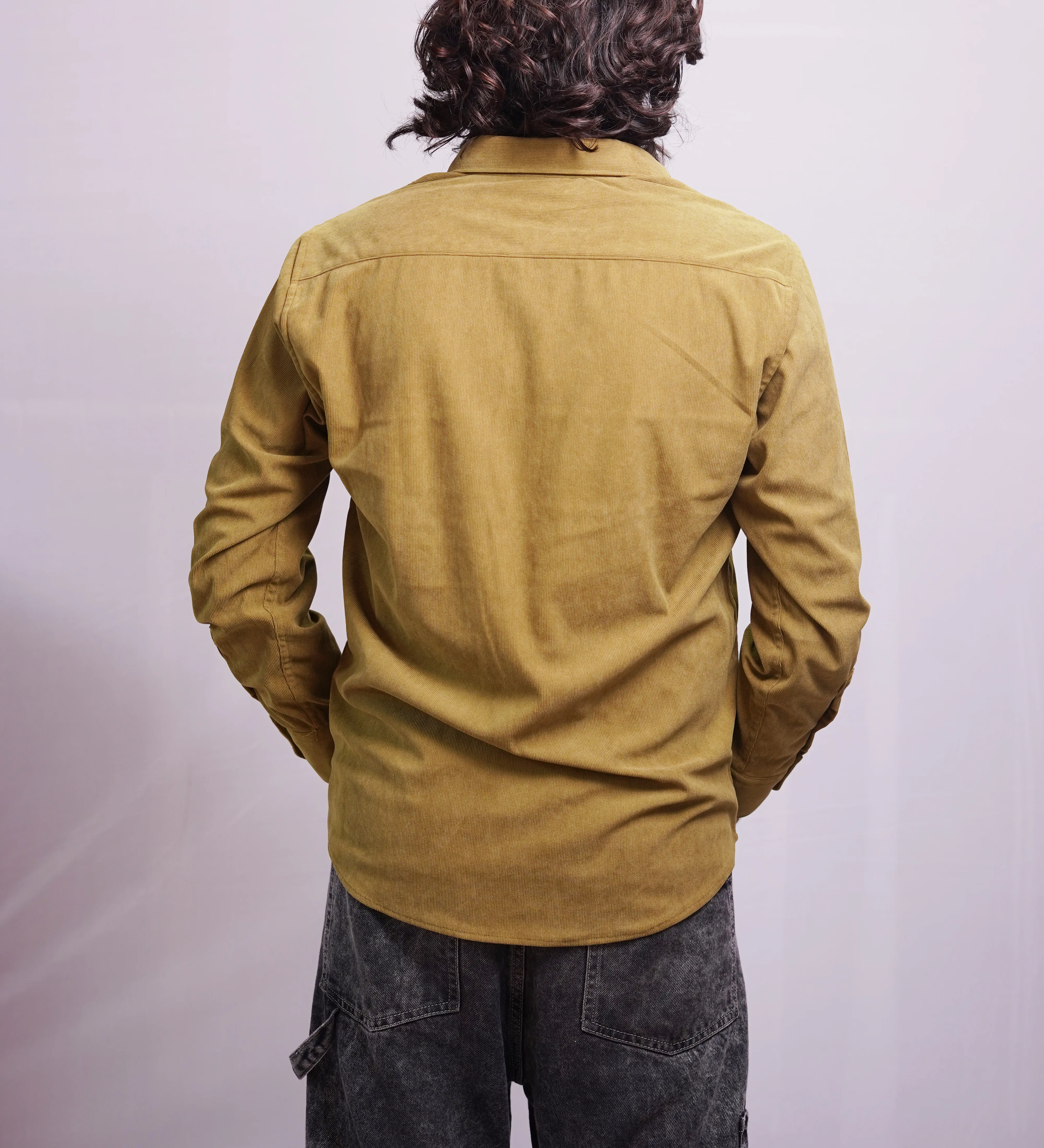 OLIVE CODROY SHIRT, photo 2 of 4
