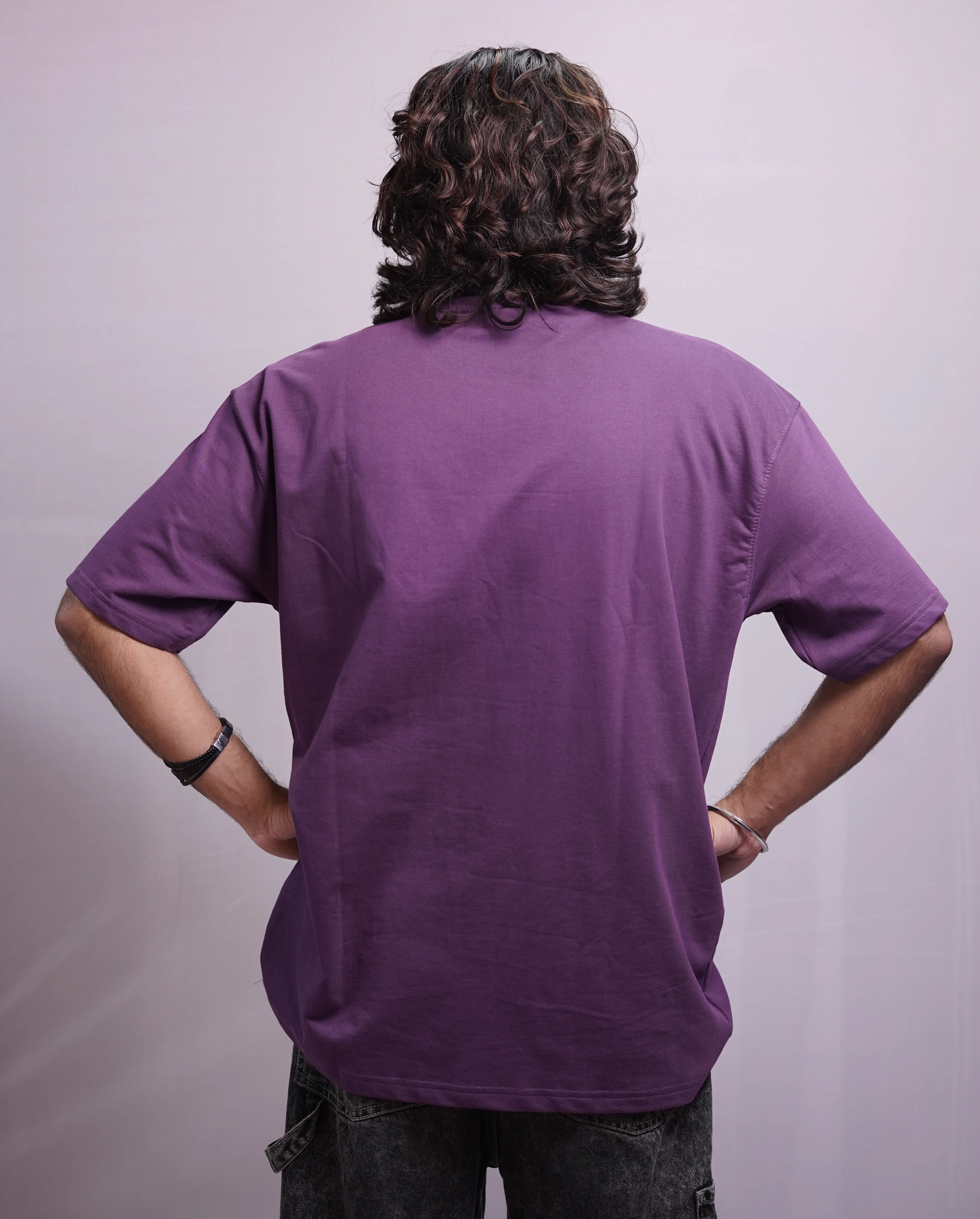 VIOLET PLAIN OVERSIZED, photo 2 of 3