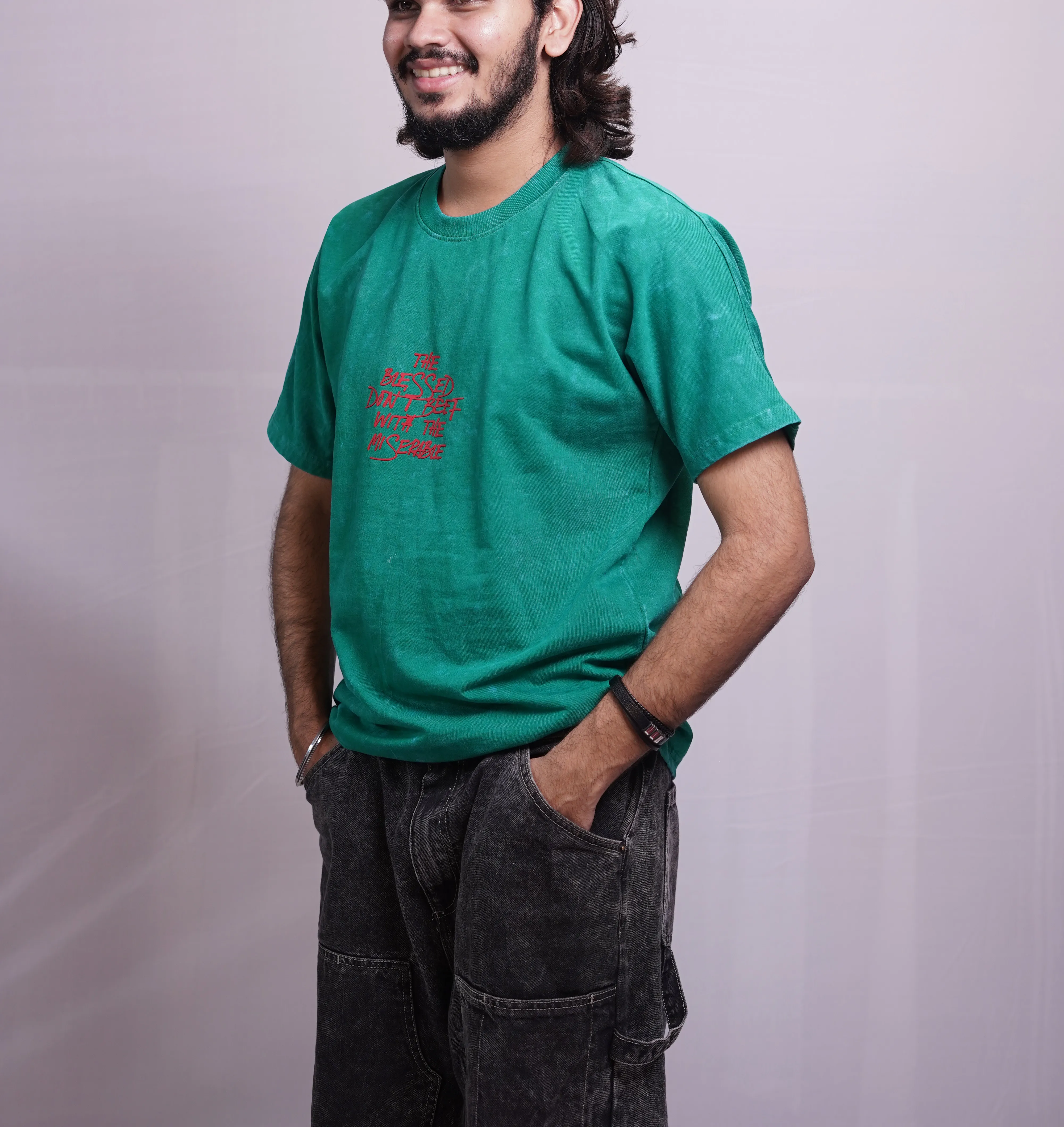 CULTURE ACID WASH OVERSIZED TEES, photo 1 of 4