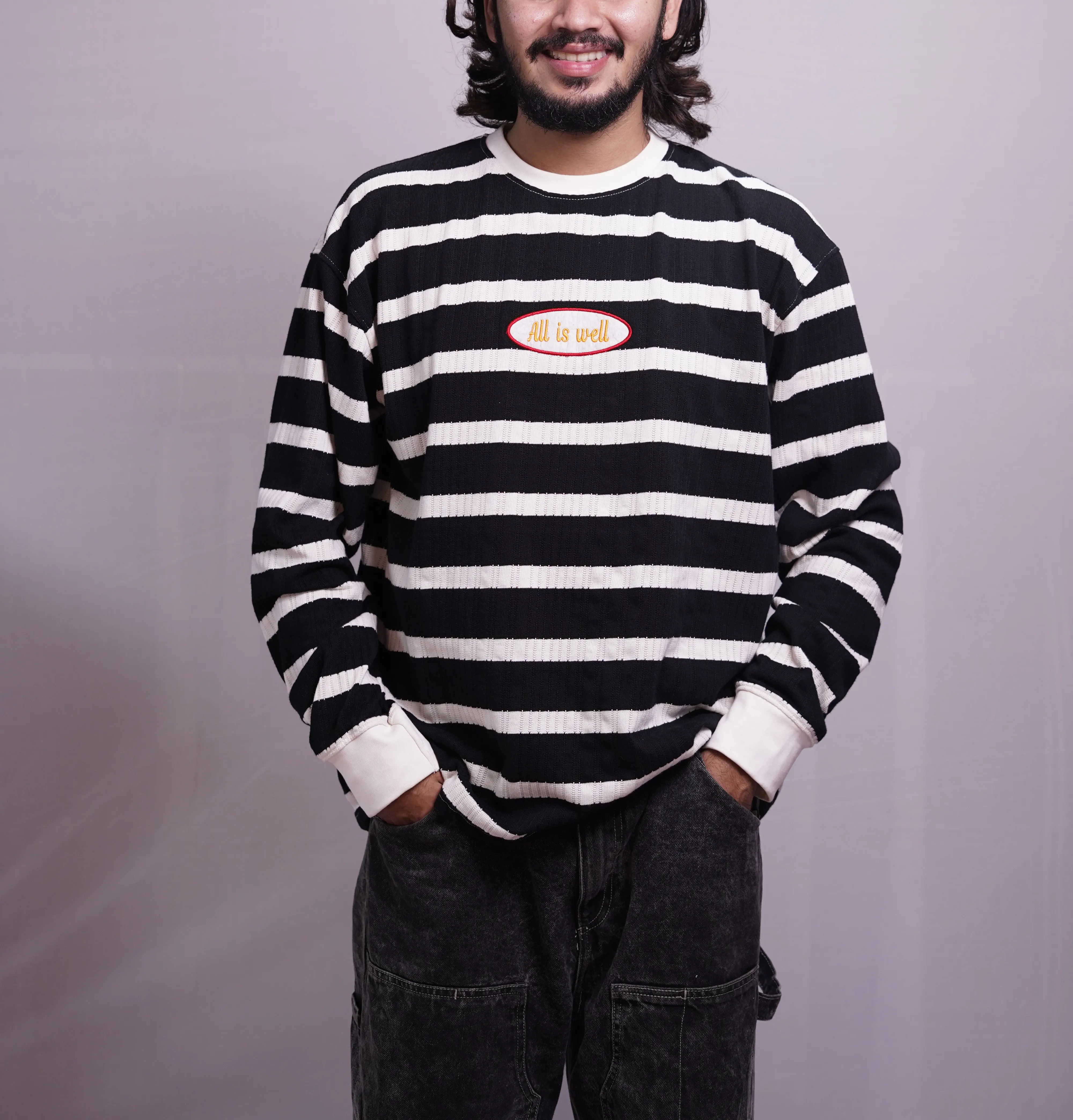 ZET BLACK FULLSLEEVE TEES, photo 4 of 4
