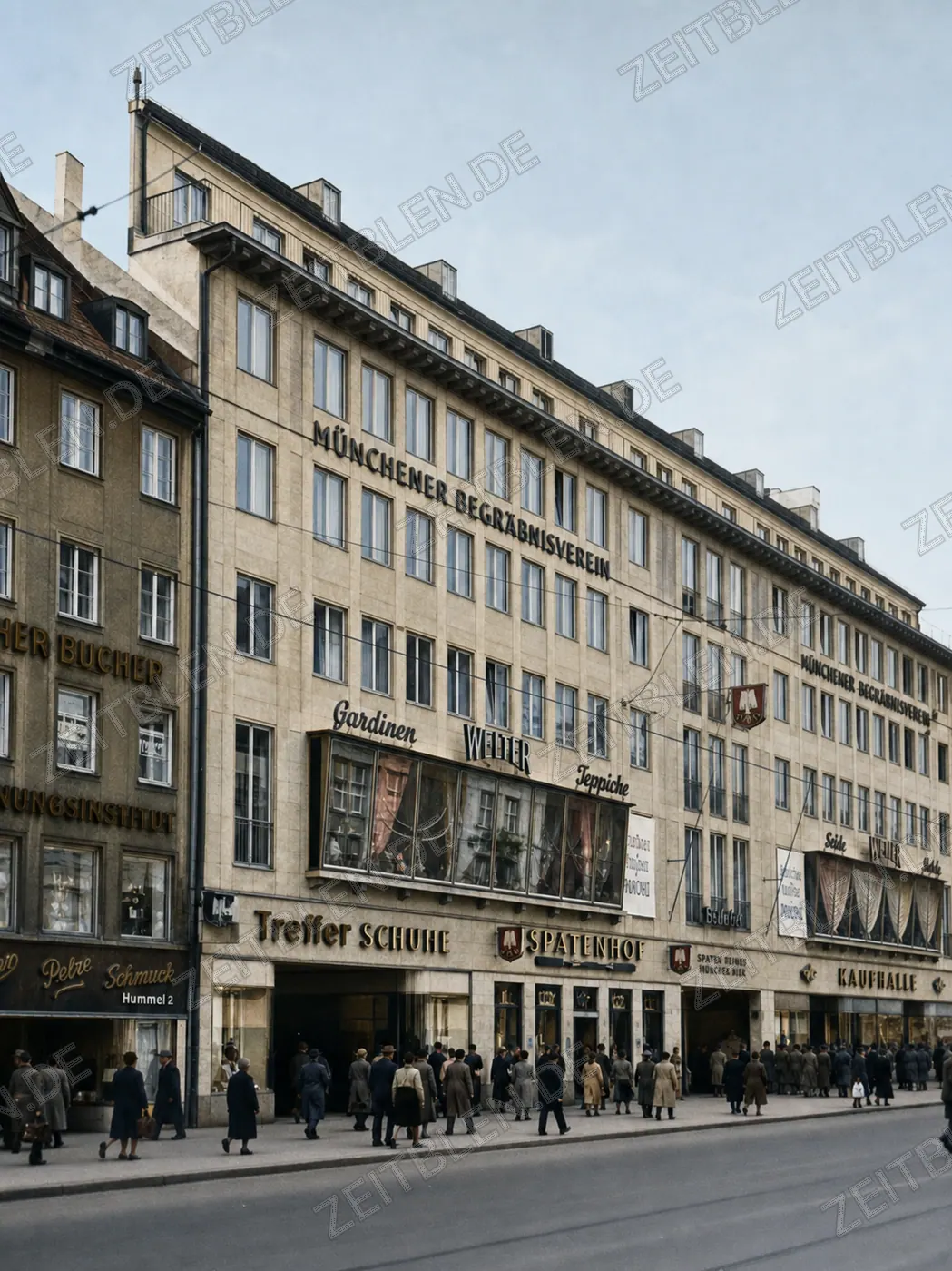 Geschäftshäuser in der Kaufingerstraße