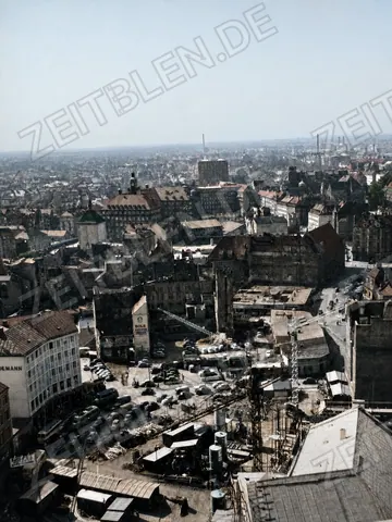 Blick über die Altstadt Richtung Rindermarkt