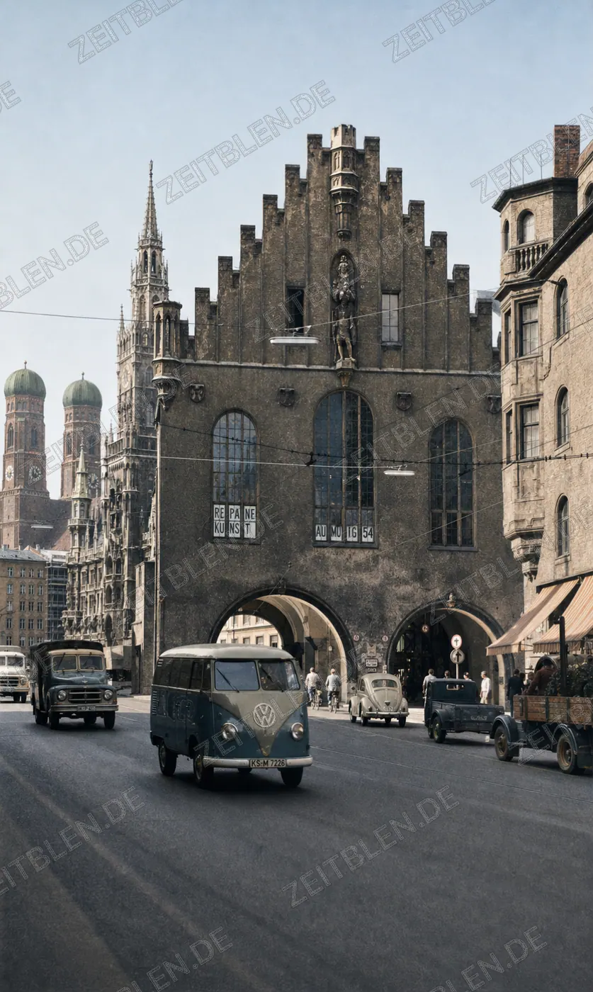 Blick vom Tal zum Alten Rathaus