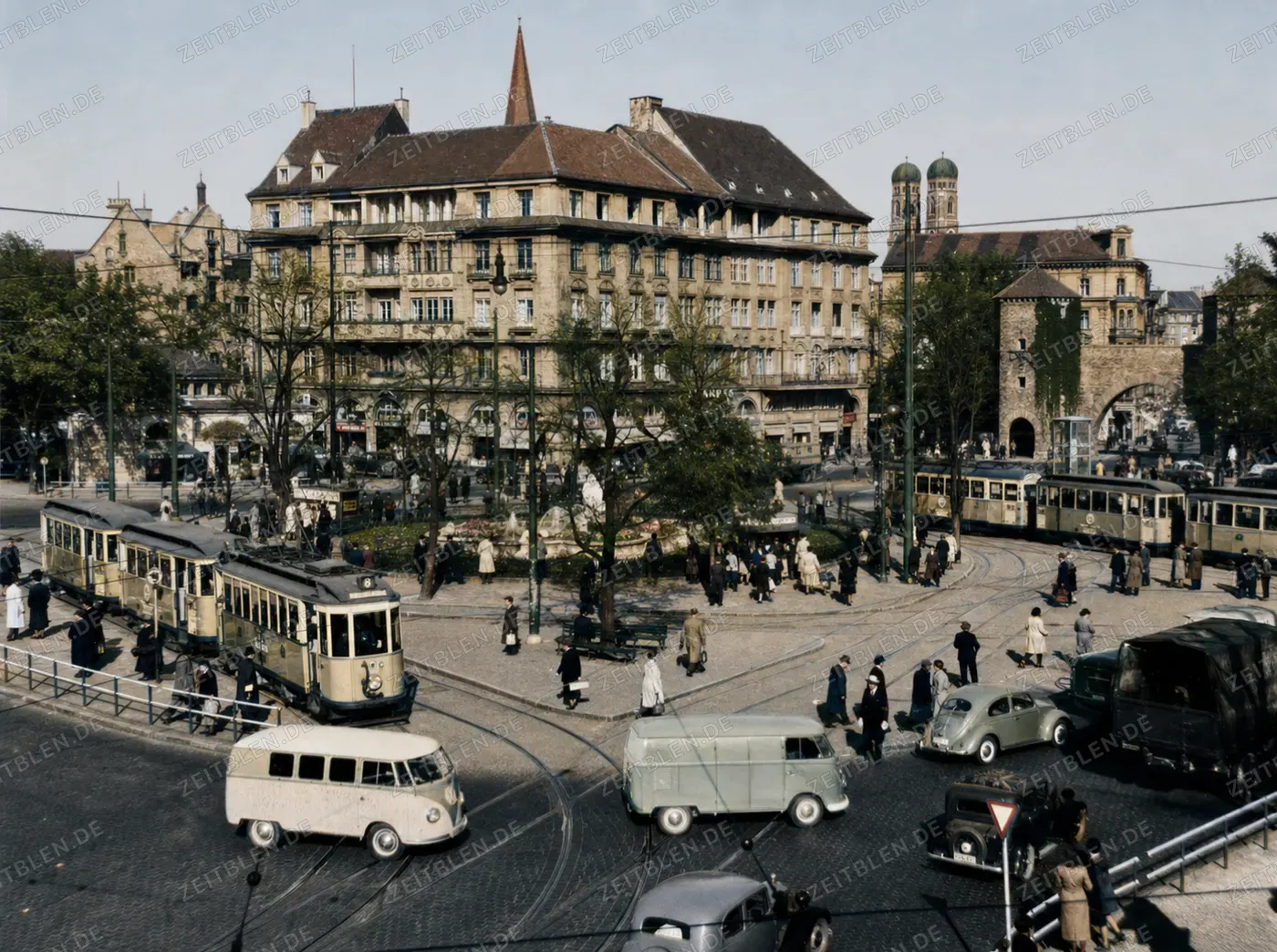 Verkehrsknoten am Sendlinger Tor