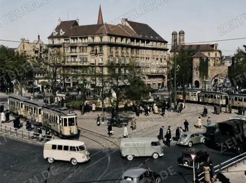 Verkehrsknoten am Sendlinger Tor