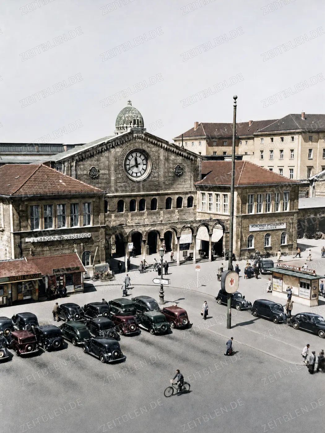Münchner Hauptbahnhof am Bahnhofplatz