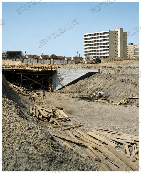 Baustelle der Parkstadt Bogenhausen