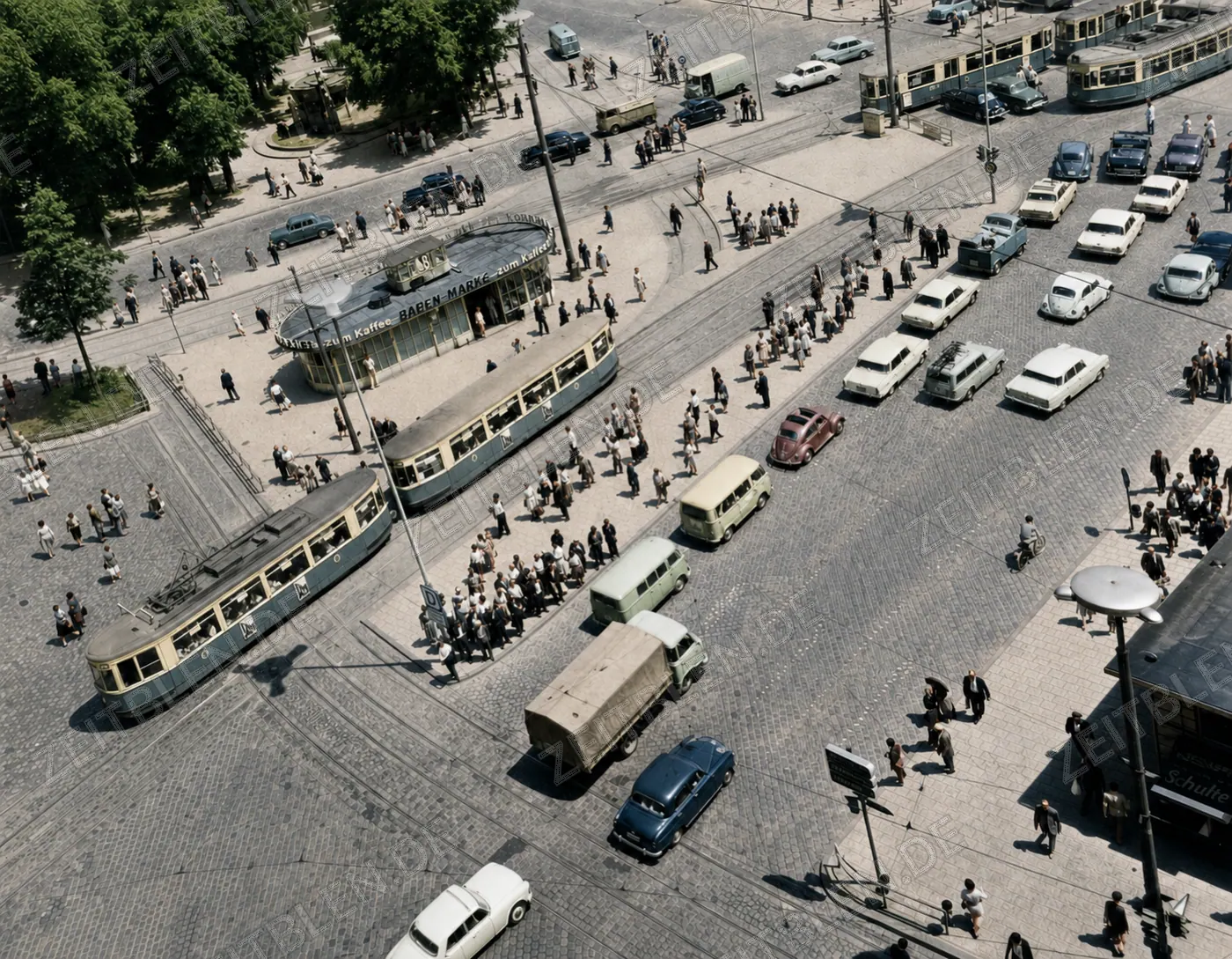 Straßenbahnhalt am Münchner Stachus