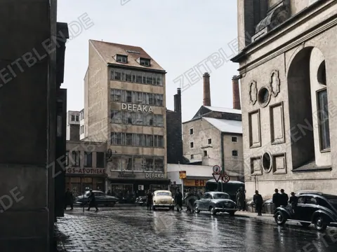 Münchner Innenstadt mit DEFAKA-Haus