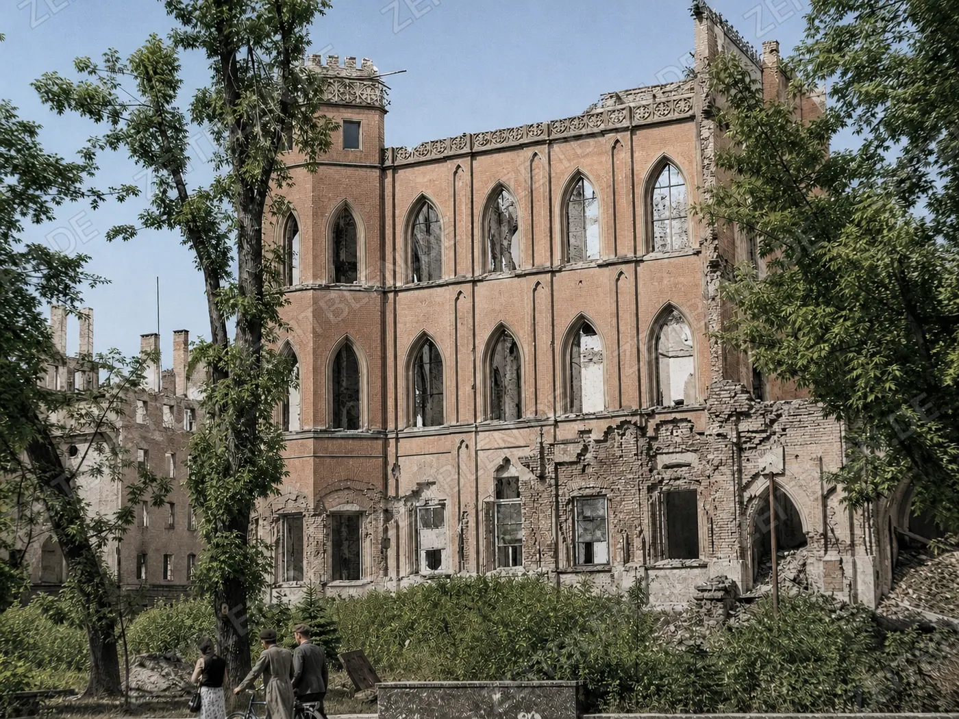 Ruine des Wittelsbacher Palais in München