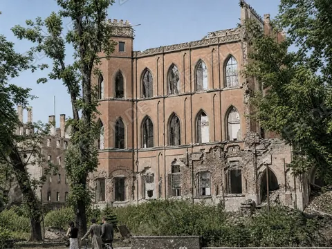 Ruine des Wittelsbacher Palais in München