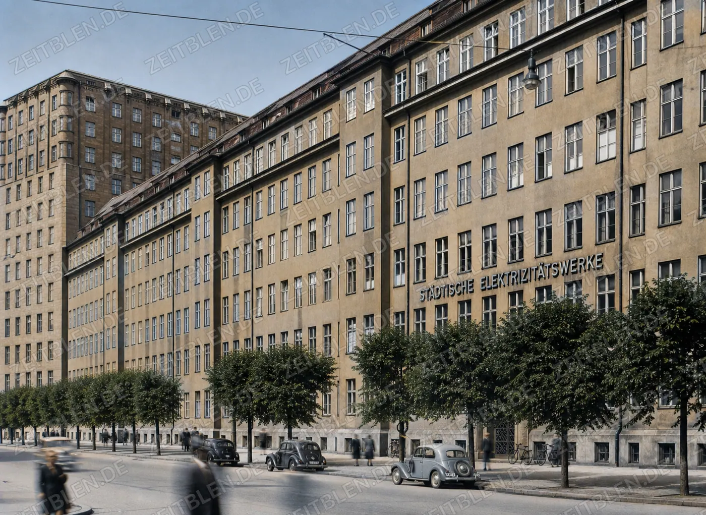 Verwaltungsgebäude der Städtischen Elektrizitätswerke München