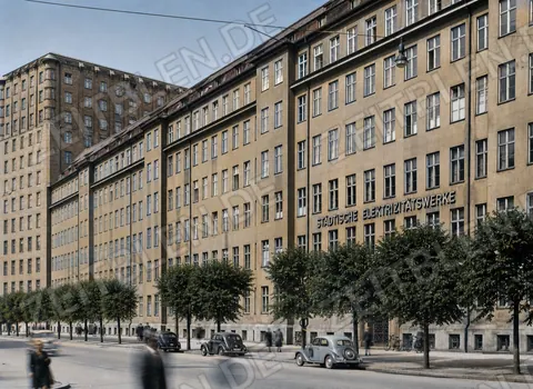 Verwaltungsgebäude der Städtischen Elektrizitätswerke München
