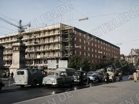 Baustelle des Deutschen Patentamts an der Zweibrückenstraße