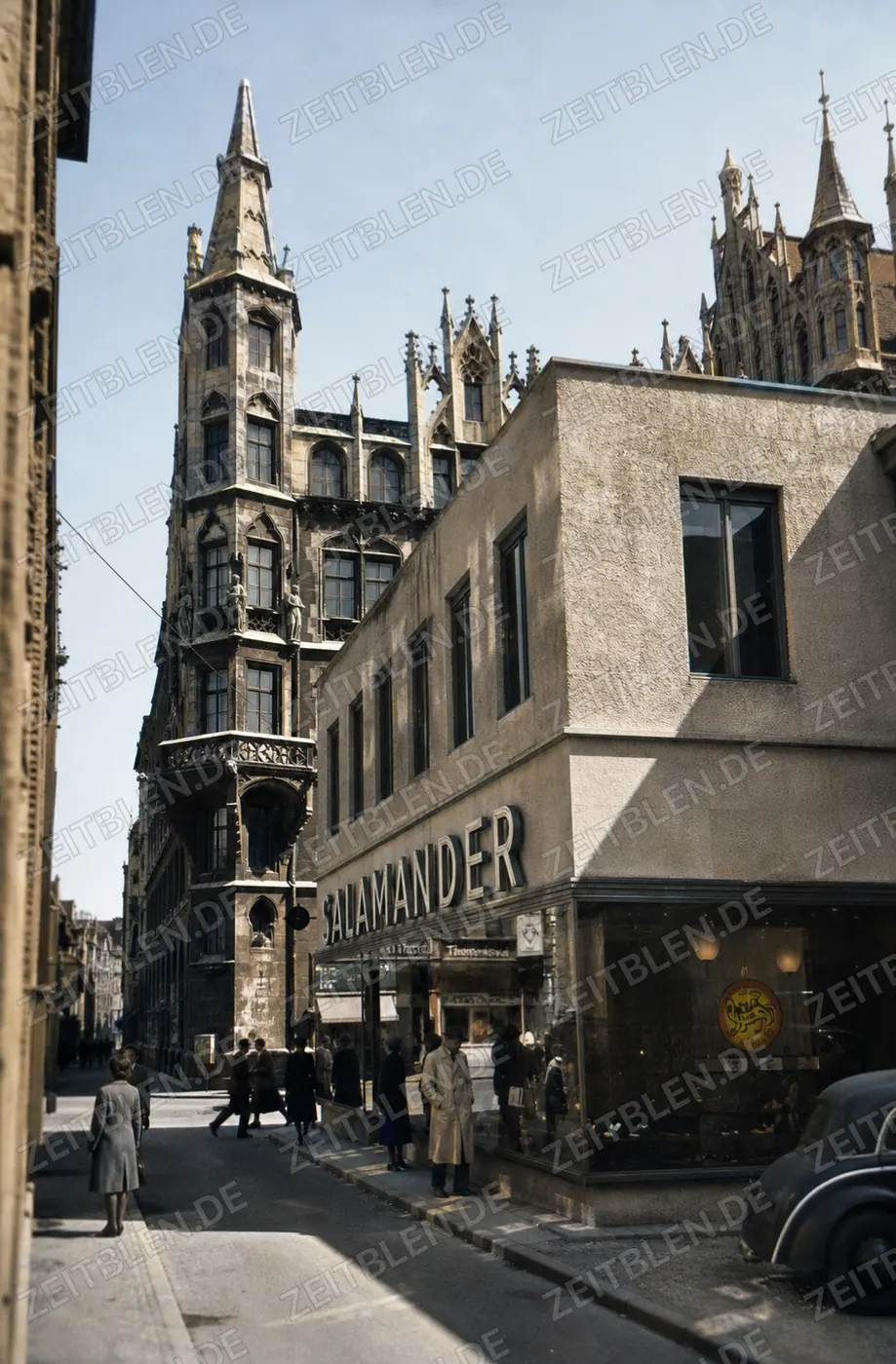 Salamander-Schuhgeschäft am Münchner Rathaus