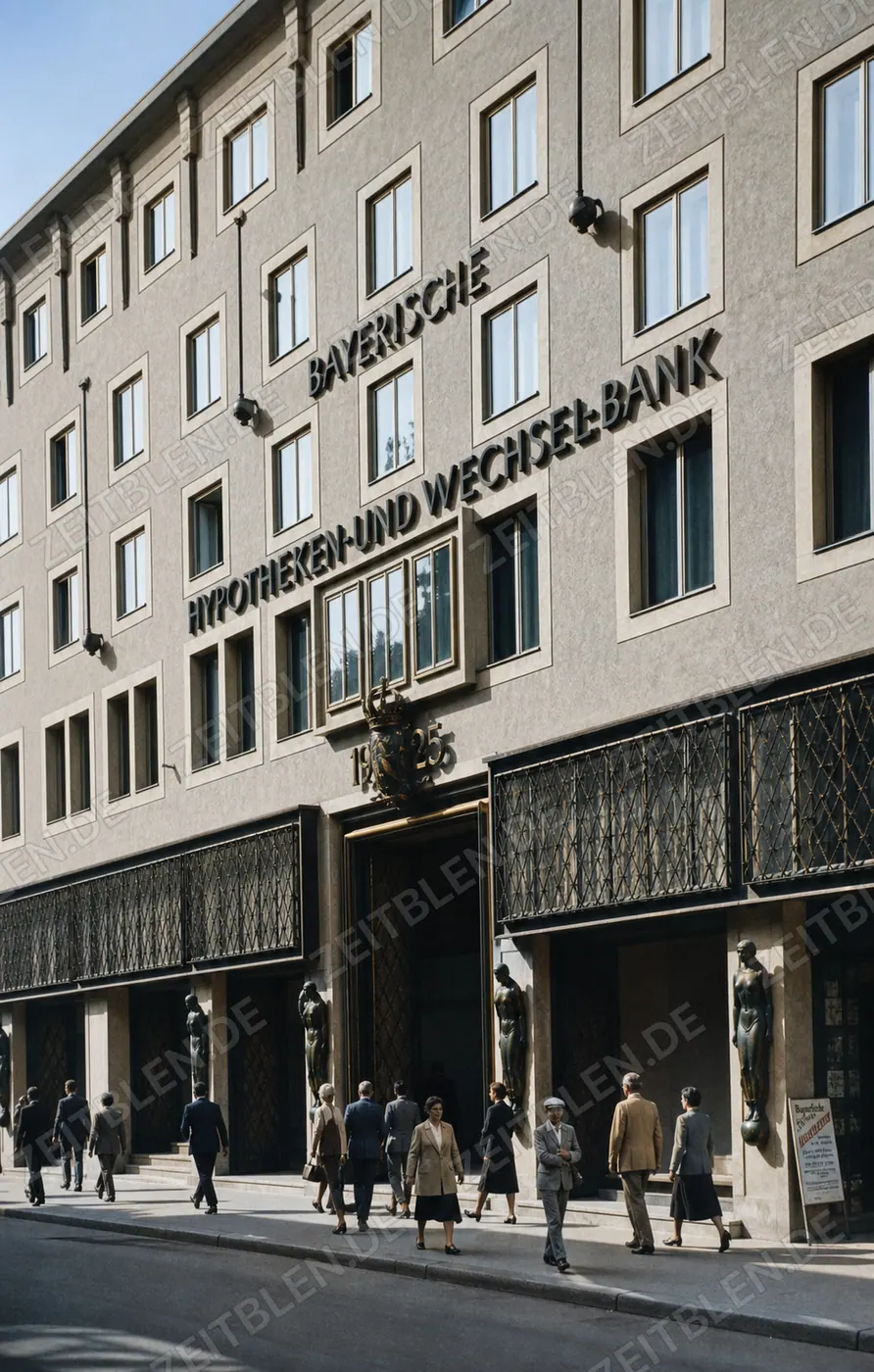 Bayerische Hypotheken- und Wechsel-Bank in der Theatinerstraße
