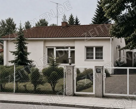 Einfamilienhaus mit Vorgarten am Münchner Stadtrand