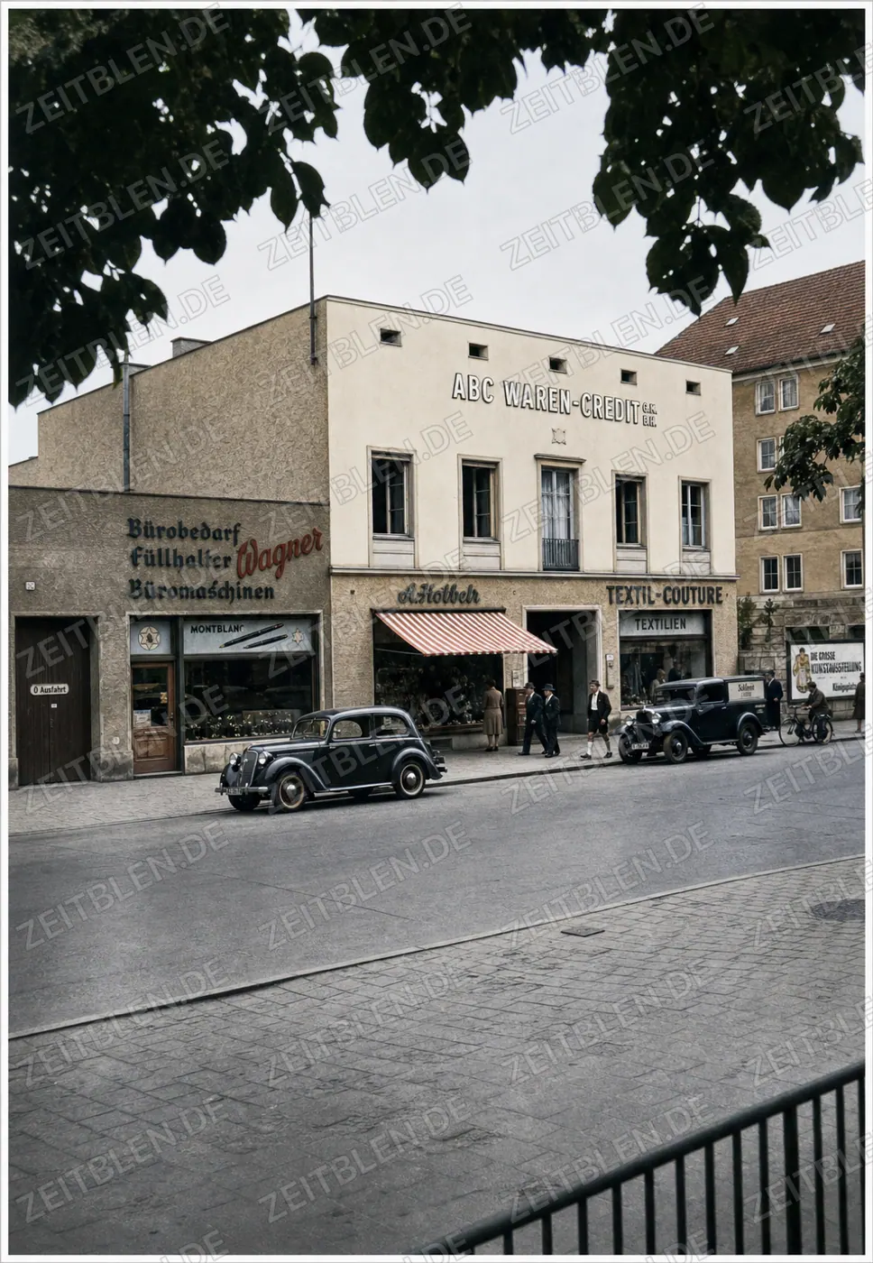 Fassade der ABC Waren-Credit in München