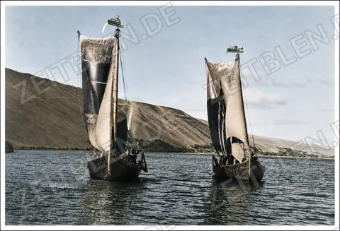Fischerboote an der Kurischen Nehrung