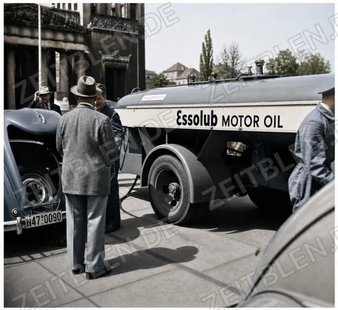 Essolub-Tankwagen bei der Kriegsversehrten-Fahrt