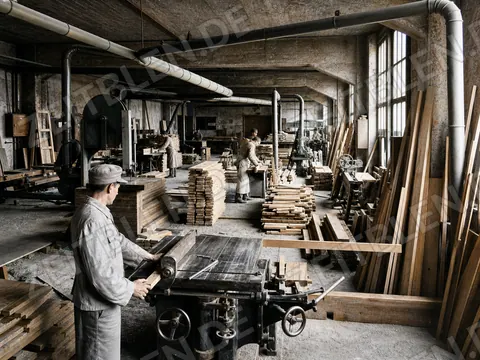 Werkstatt der Firma Reindl/Condor-Werke in Muenchen, 12. April 1950