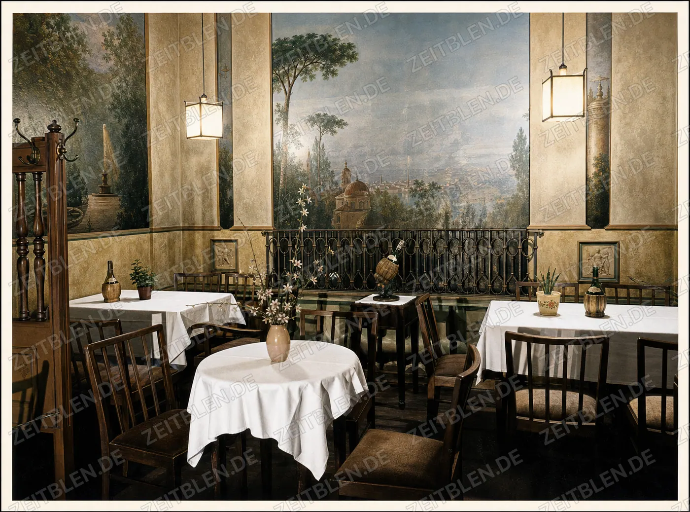 Gastraum der Osteria Bavaria in der Schellingstraße 62