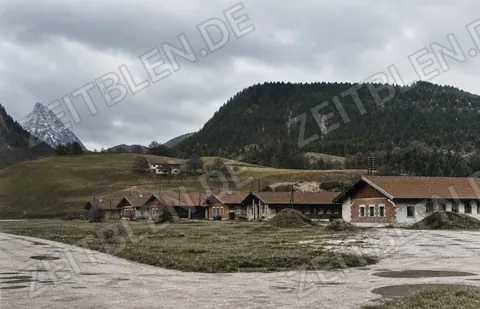 Betriebsgebäude der sudetendeutschen Betriebe bei Bad Reichenhall