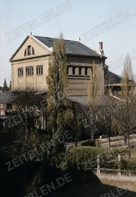 Außenansicht des Prinzregententheaters in München, Oktober 1946