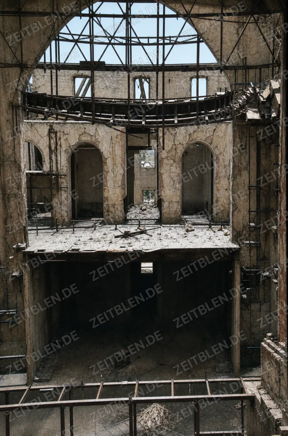 Blick in das Brunnenhoftheater München